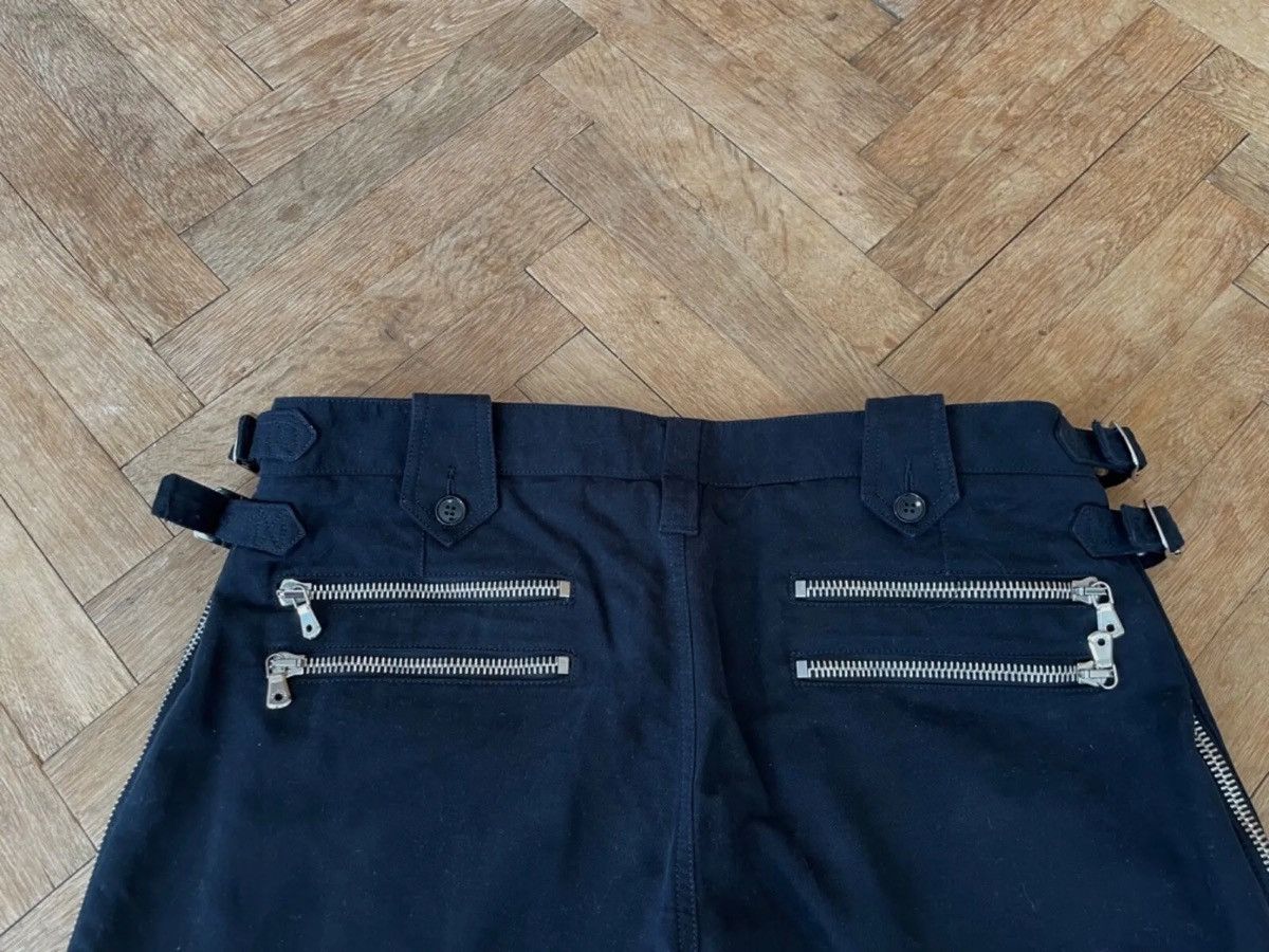Dolce & Gabbana Dolce & Gabbana AW2006 Bondage Buckle Zipper Black Pants Size US 34 / EU 50 - 12 Thumbnail