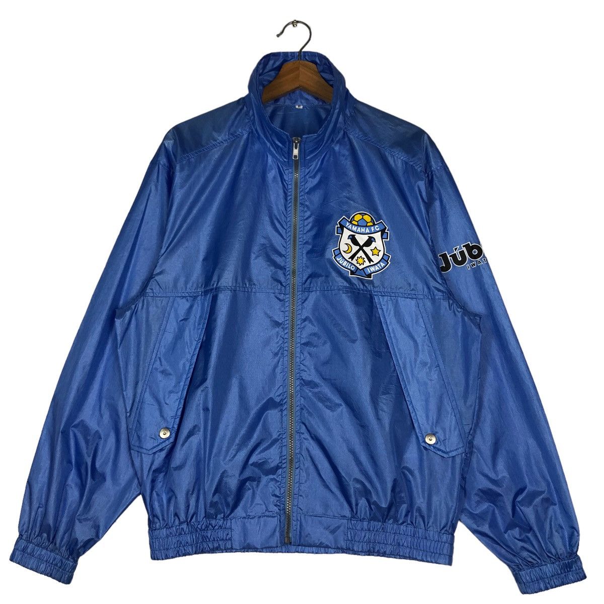 Japanese Brand 🔥Vintage Bomber Jacket Satin Yamaha Racing Big Logo Size US M / EU 48-50 / 2 - 1 Thumbnail