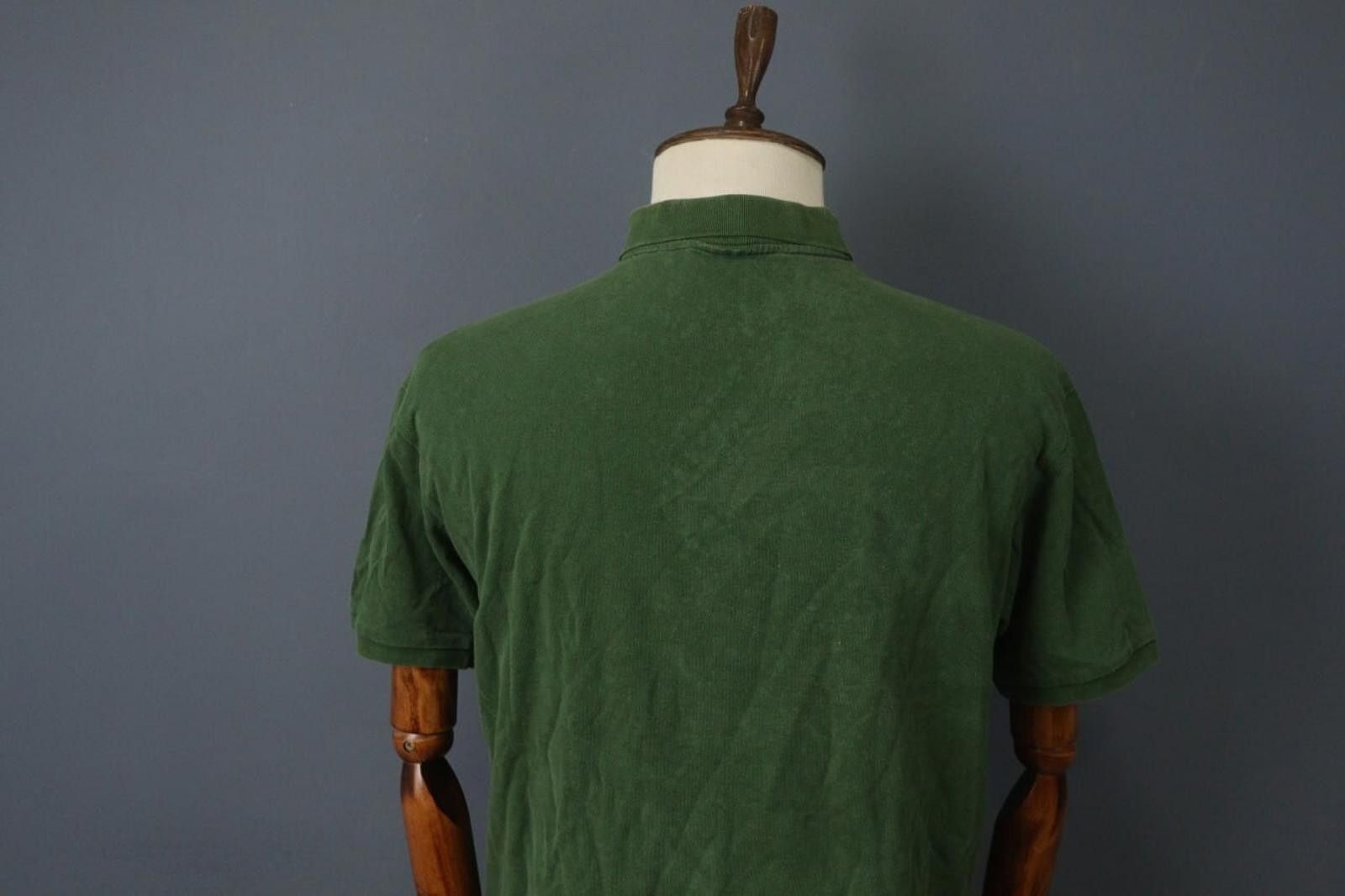 Lacoste Lacoste Green Collared Button Front Polo Shirt Size 7 Size US M / EU 48-50 / 2 - 11 Thumbnail