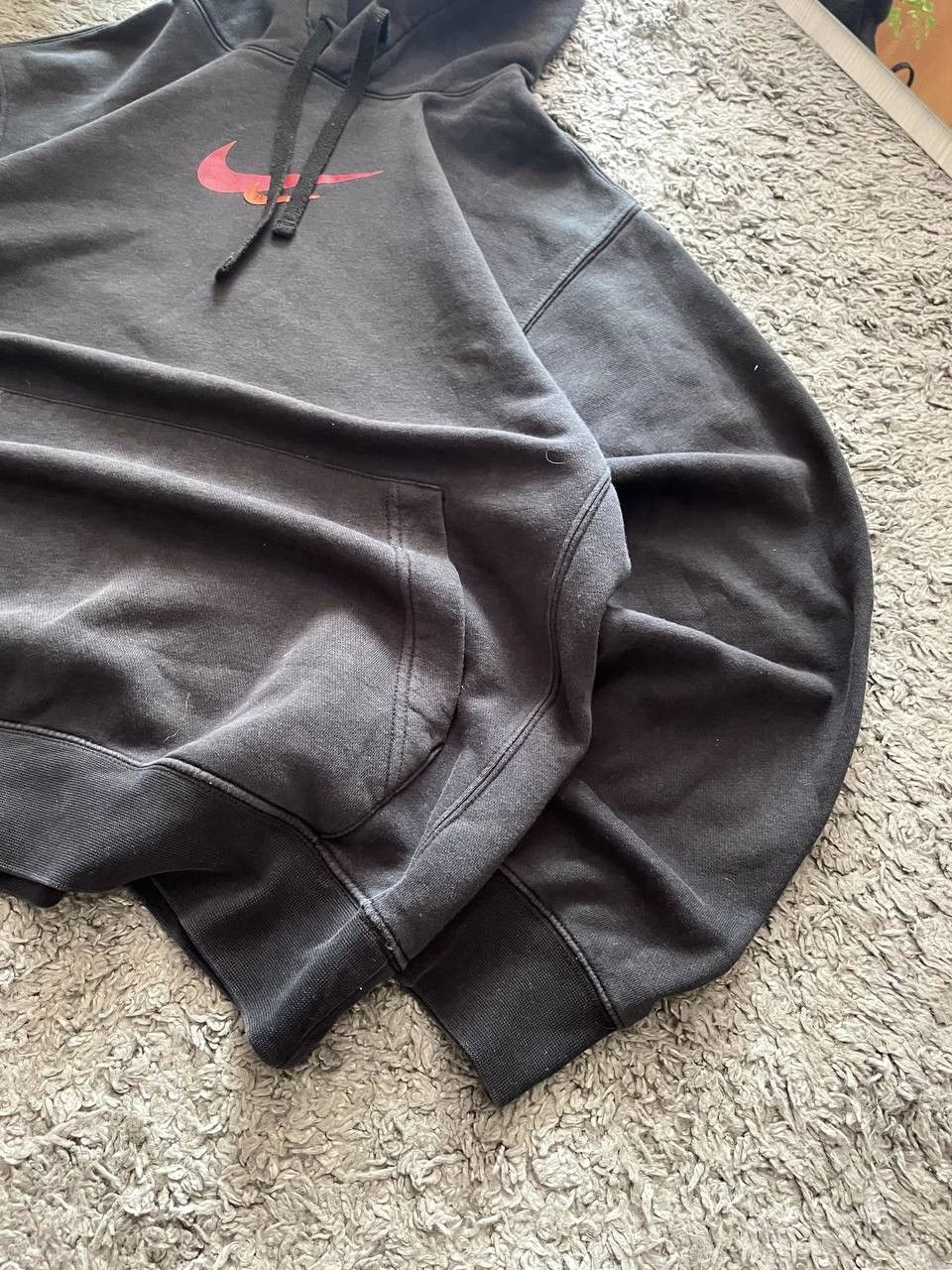 Nike × Vintage Nike Hoodie Streetwear Big Logo Swoosh Drill Nocta Rare Size US S / EU 44-46 / 1 - 13 Thumbnail