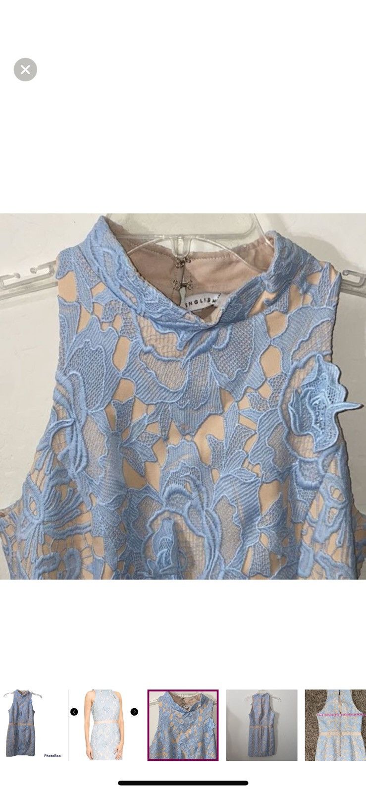 English Factory English factory small lace appliqué mini dress Size S / US 4 / IT 40 - 6 Thumbnail