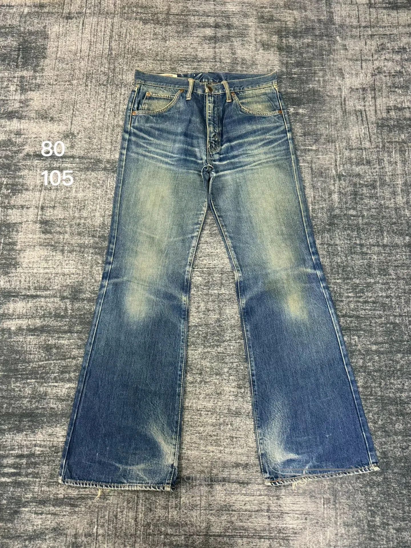 Vintage Vintage BIG JOHN Retro Blue Jeans. Size US 32 / EU 48 - 1 Thumbnail