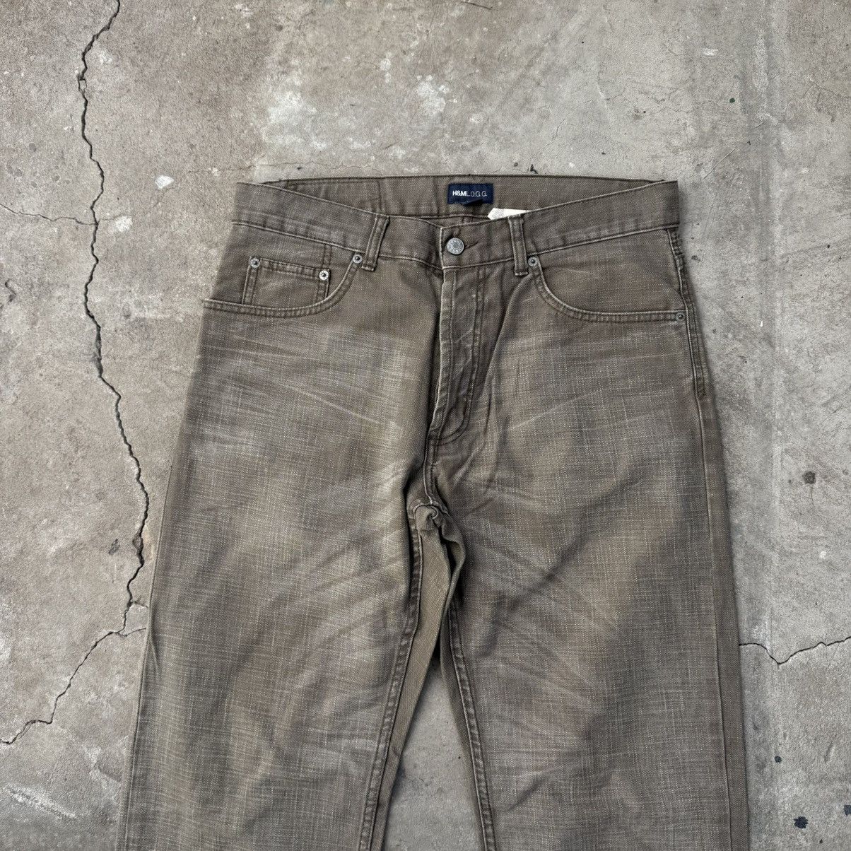 Seditionaries H&M LOGG Sand Brown Wide Leg Pants Size US 31 - 4 Thumbnail