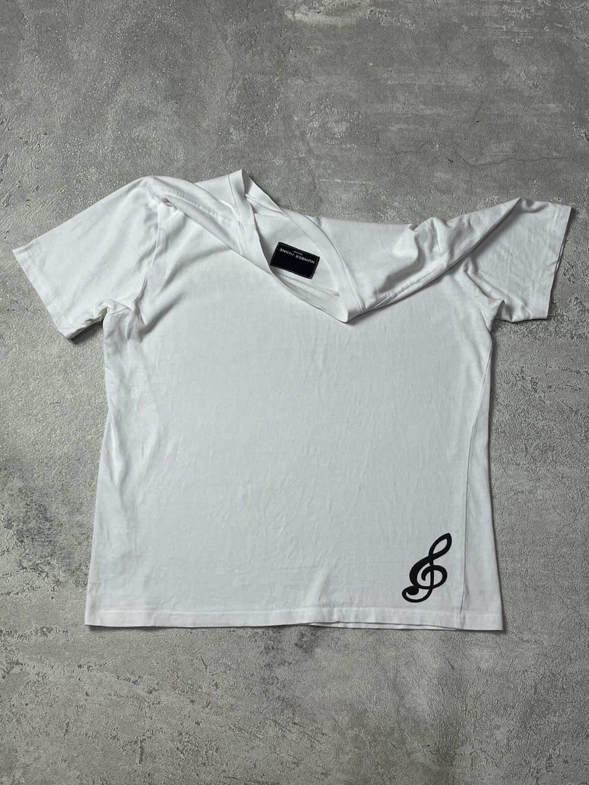 Number (N)ine Number (N)ine Spell Out musical Logo Back hit Size US M / EU 48-50 / 2 - 7 Thumbnail