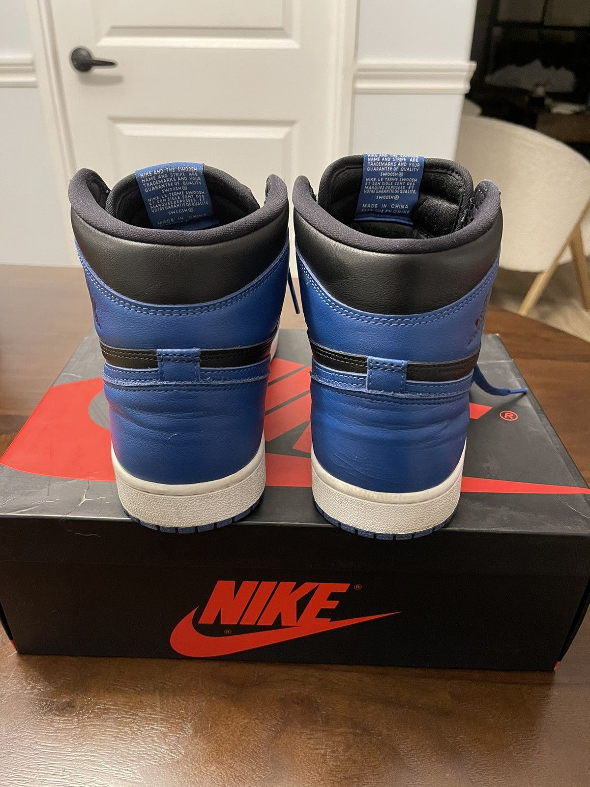 Jordan Brand Jordan 1 Retro High OG “Marina Blue/Black-White” Size 11 Size US 11 / EU 44 - 4 Thumbnail