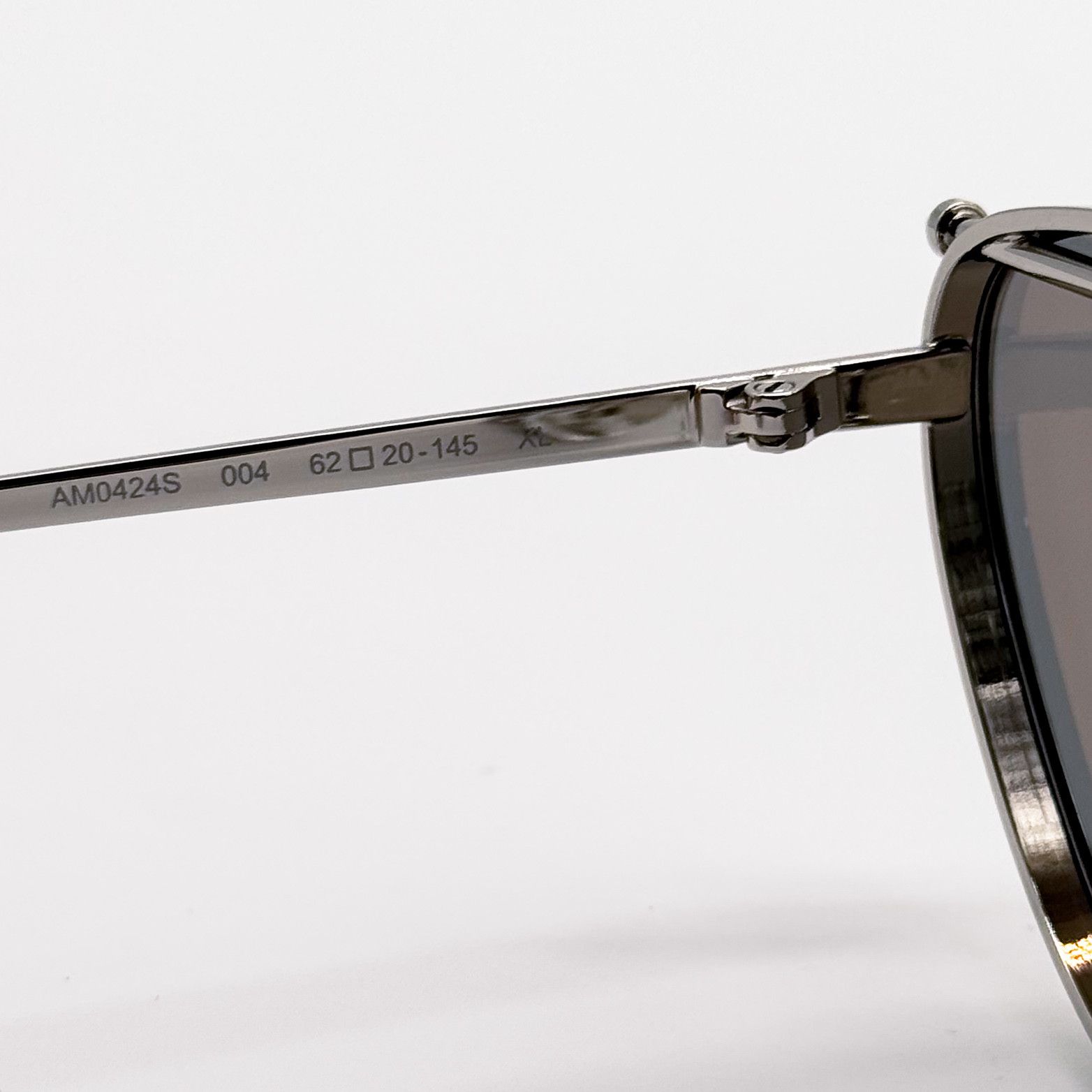 Alexander McQueen NEW ALEXANDER MCQUEEN AM0424S 004 SILVER WOMAN SUNGLASSES Size ONE SIZE - 9 Thumbnail