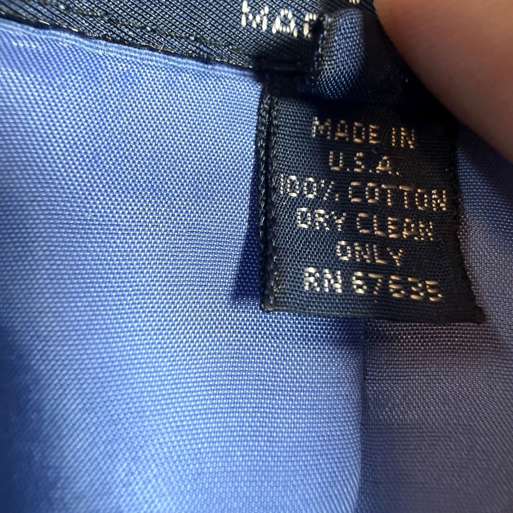 Ralph Lauren VINTAGE Ralph Lauren Blazer Women’s 6 Double Breasted USA Made Blue Sports Coat Shirt Woman Blue Cotton Regular Size 6 Womens Size M / US 6-8 / IT 42-44 - 3 Thumbnail