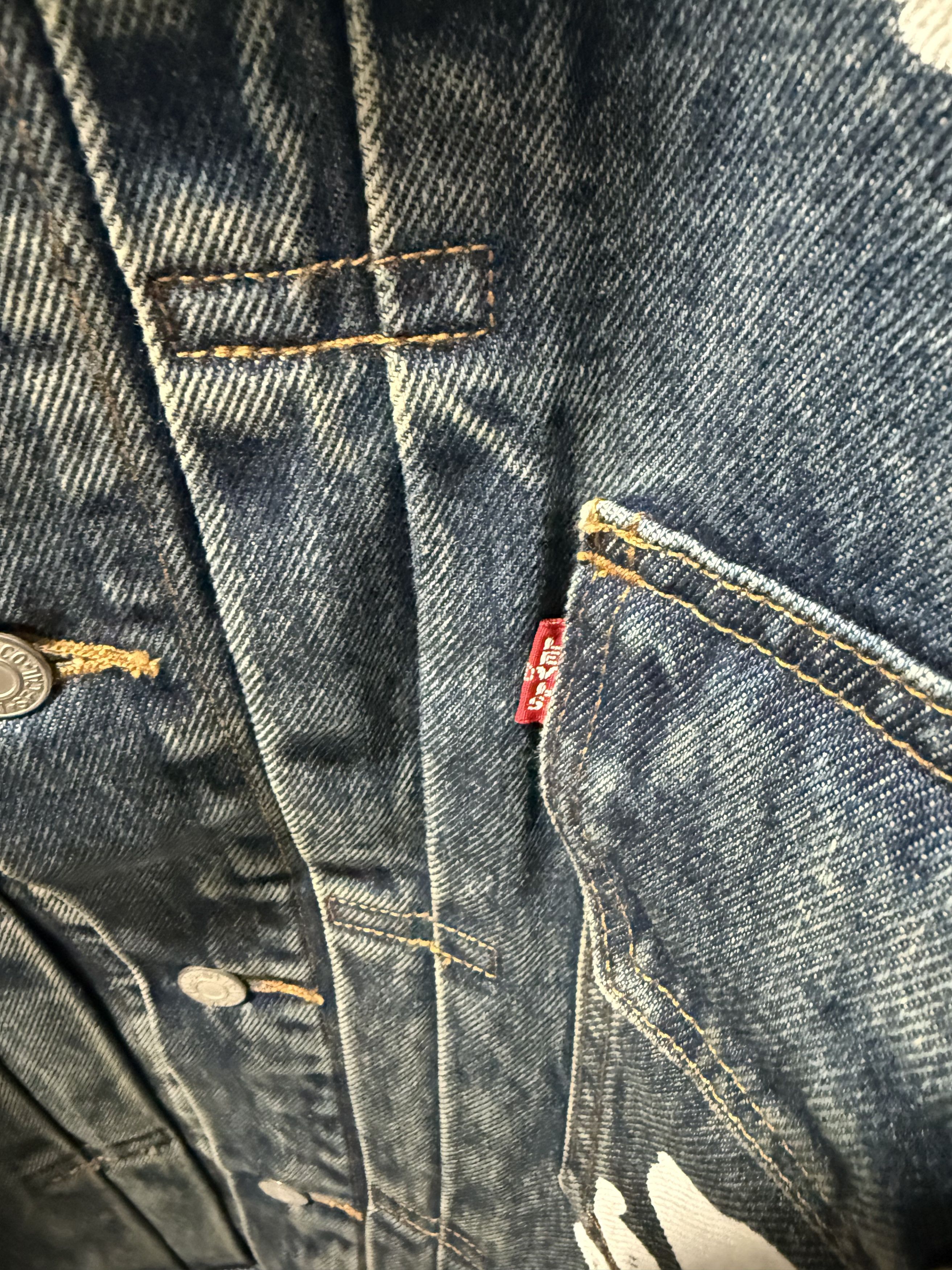 DENIM TEARS × Levi's Denim tears levi's denim jacket Size US XXL / EU 58 / 5 - 5 Thumbnail