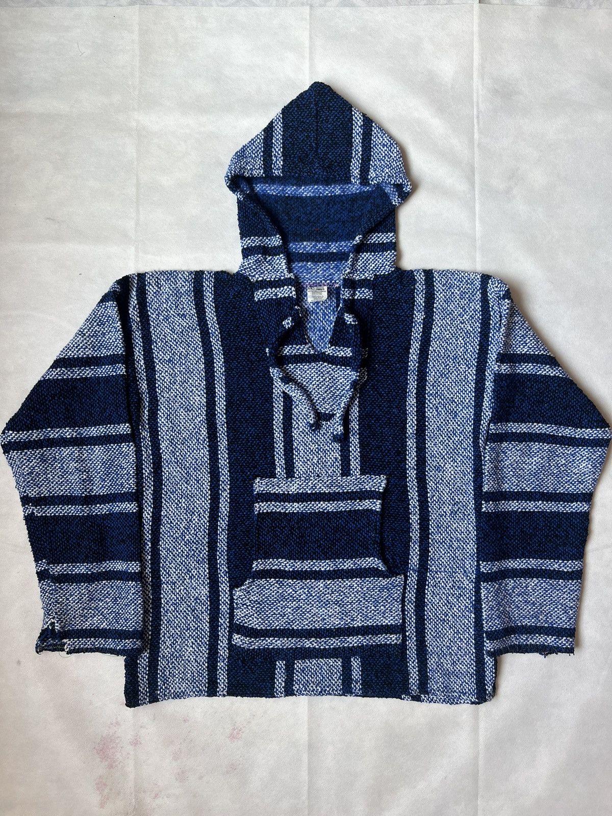 Mexican Threads Rare 💙 Mexican Baja Hoodie Pullover Size US L / EU 52-54 / 3 - 1 Thumbnail