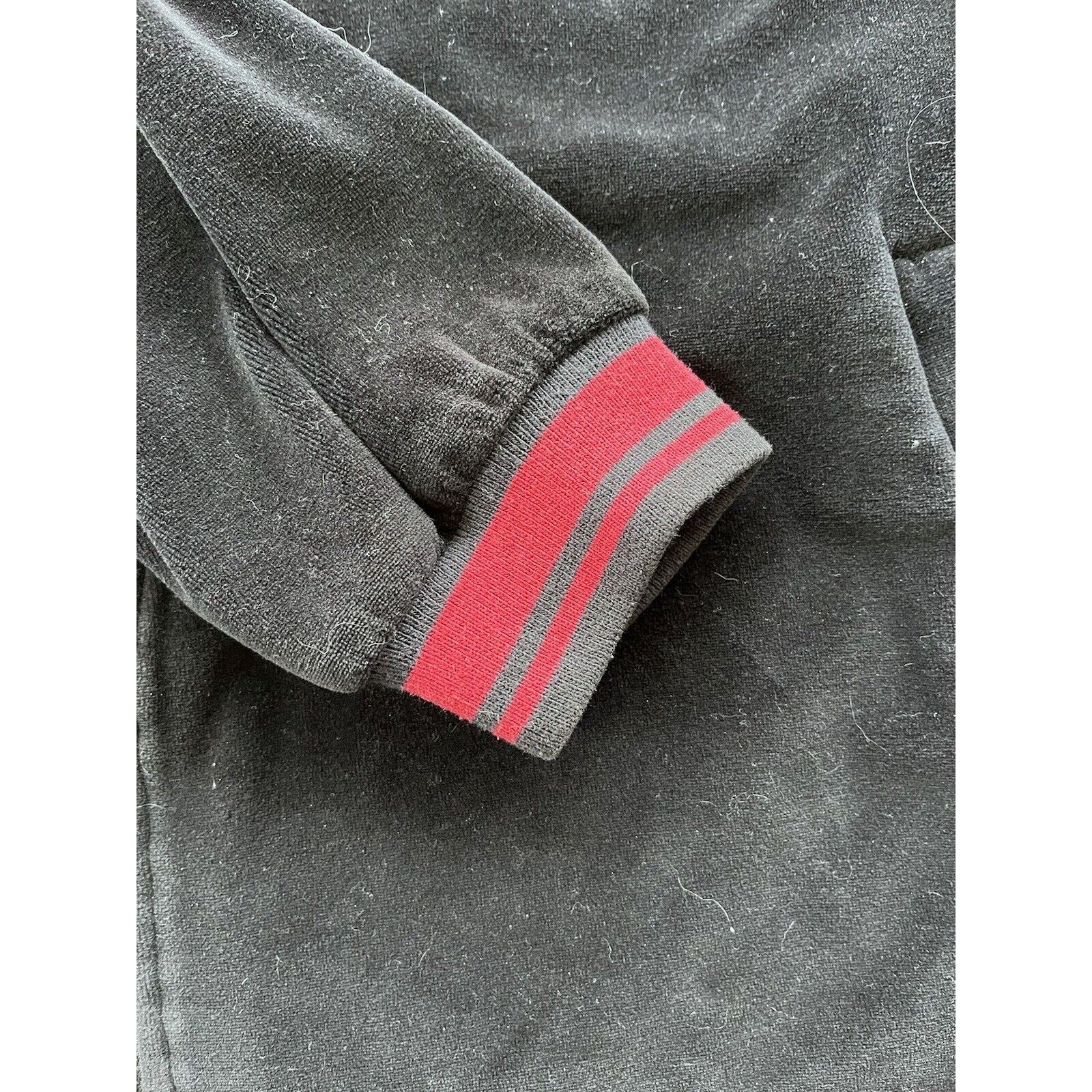 Sean John Vintage Sean John Black, Gray, Red Velour Track Jacket sz L Size US L / EU 52-54 / 3 - 3 Thumbnail