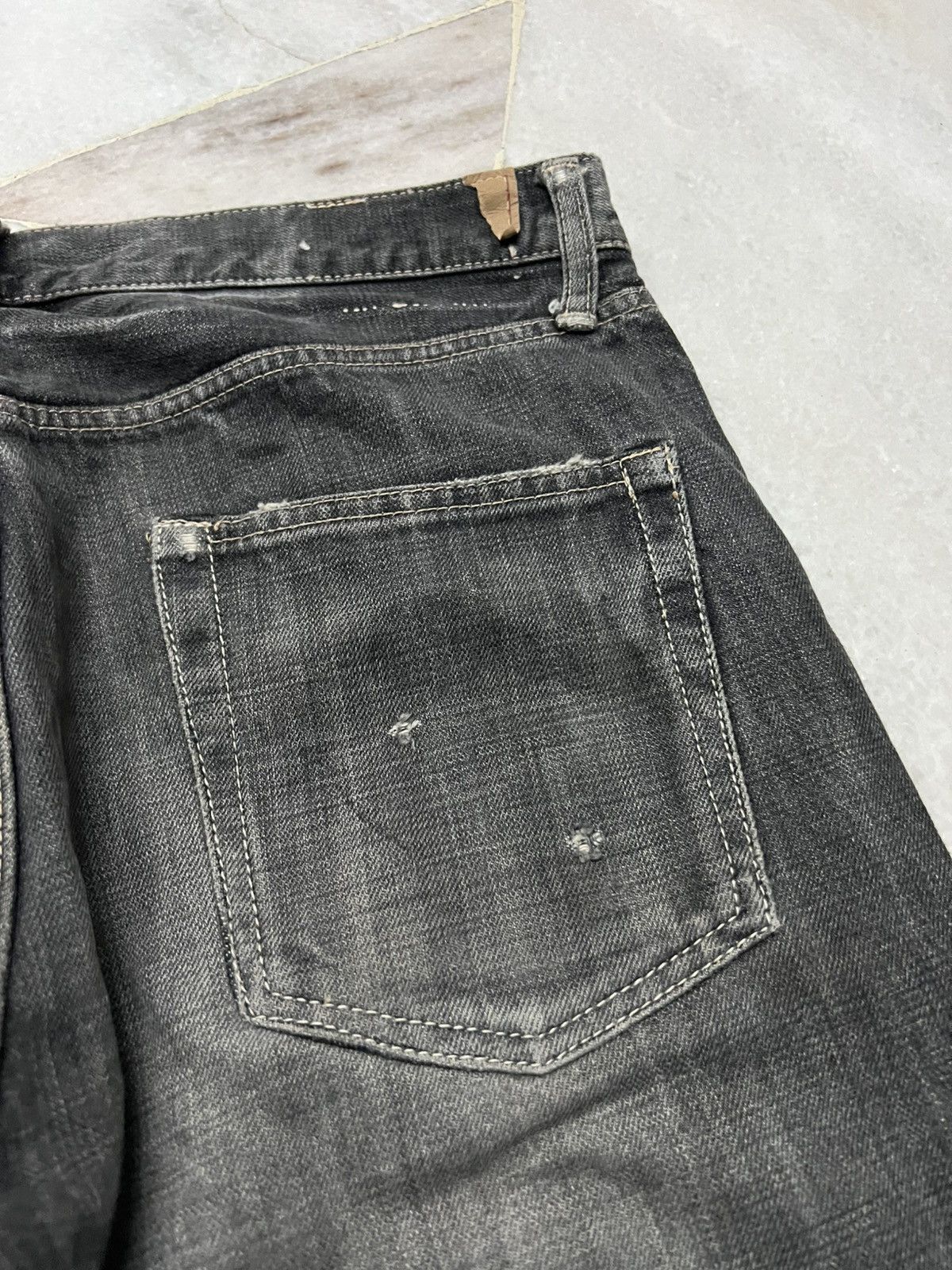 If Six Was Nine × Japanese Brand × Spellbound 💥90’s💥Vintage Spellbound Distress Mud Wash Faded Jean Japan Size US 32 / EU 48 - 20 Thumbnail