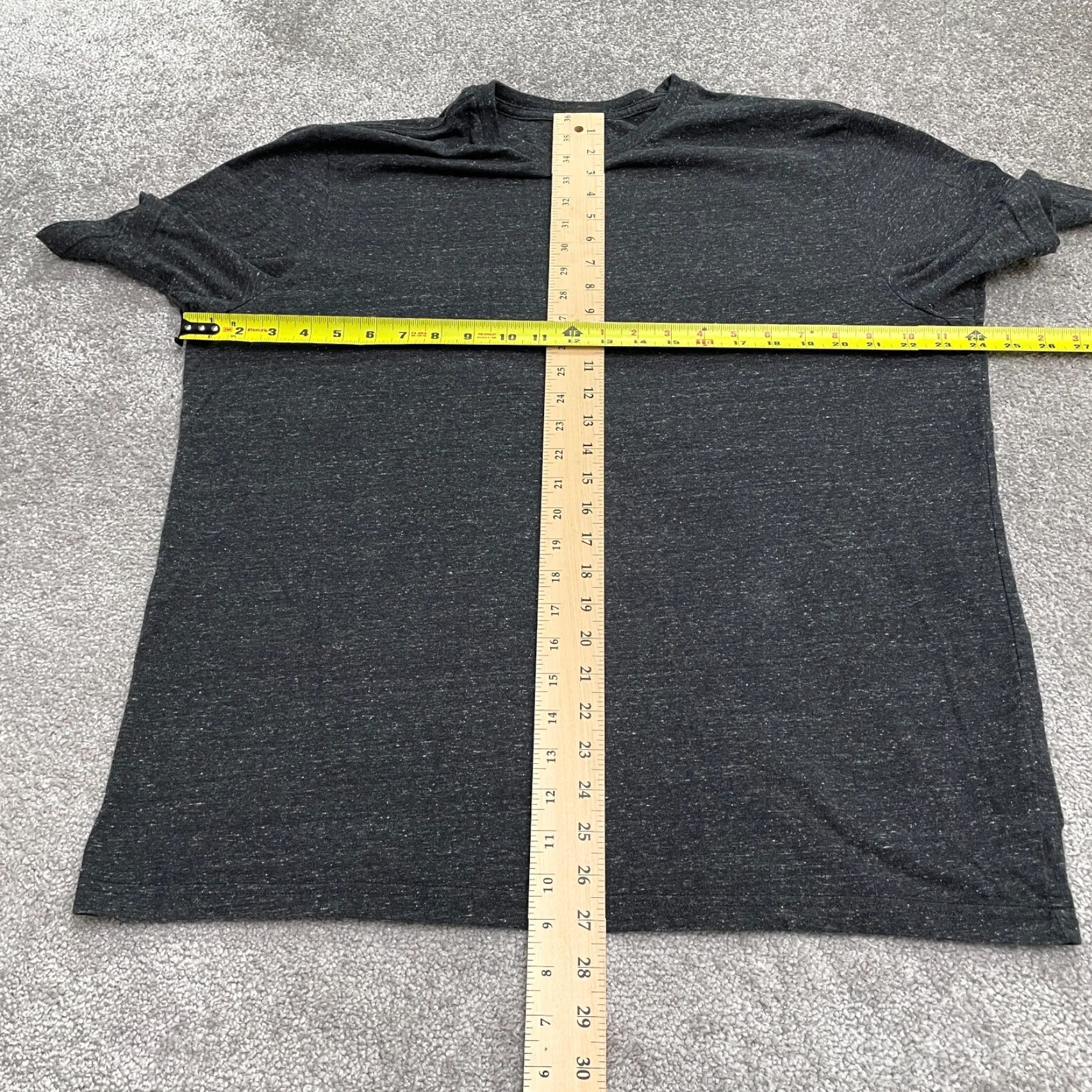Essentials Amazon Essentials T-Shirt Mens XL Dark Gray Cotton Blend Crew Neck Short Sleeve Regular Classic Outdoor Size US XL / EU 56 / 4 - 7 Thumbnail