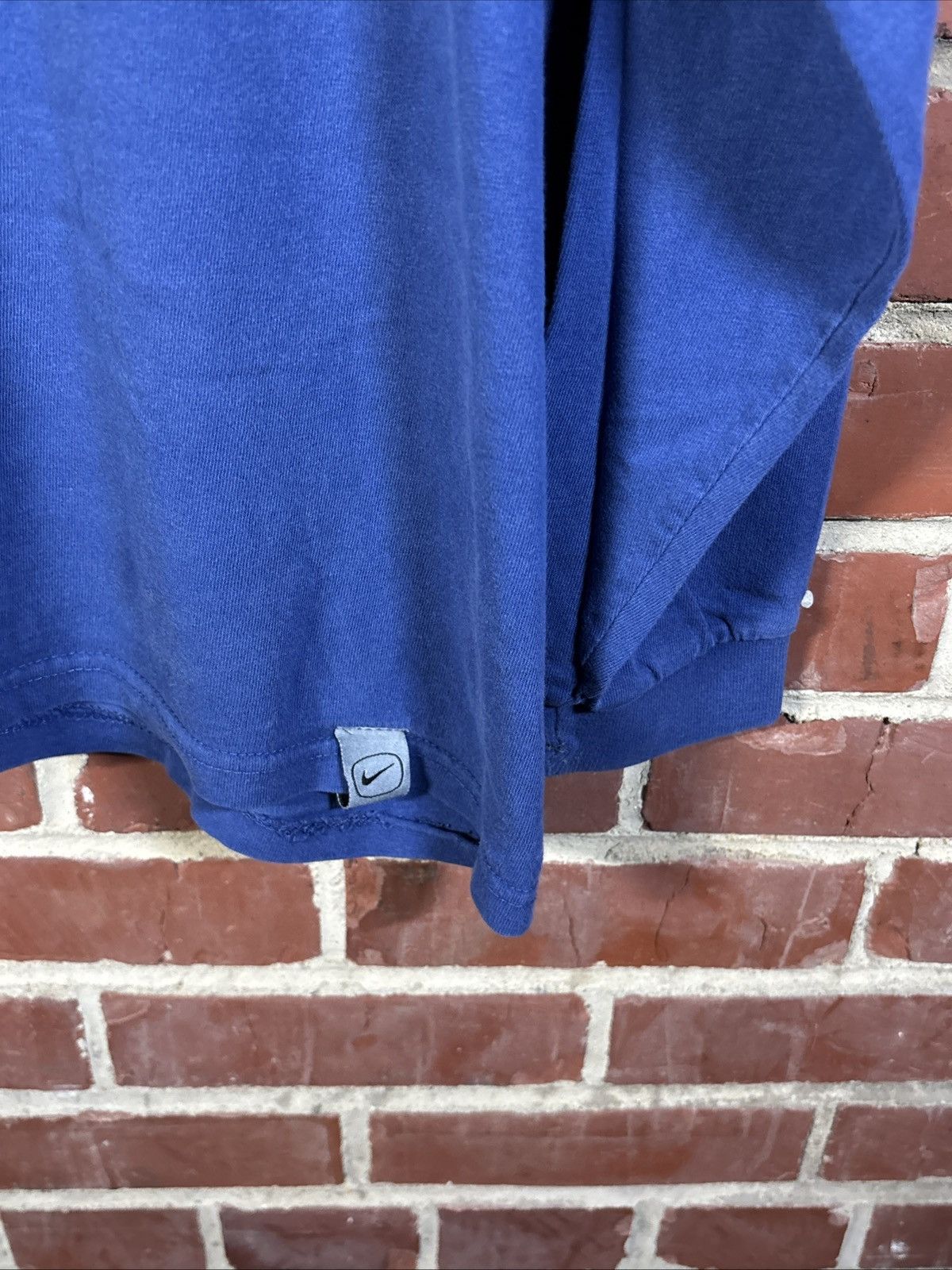 Nike Vintage Y2k Nike Shirt 2000s Silver Tag Swoosh Spell Out XL Size US XL / EU 56 / 4 - 5 Thumbnail