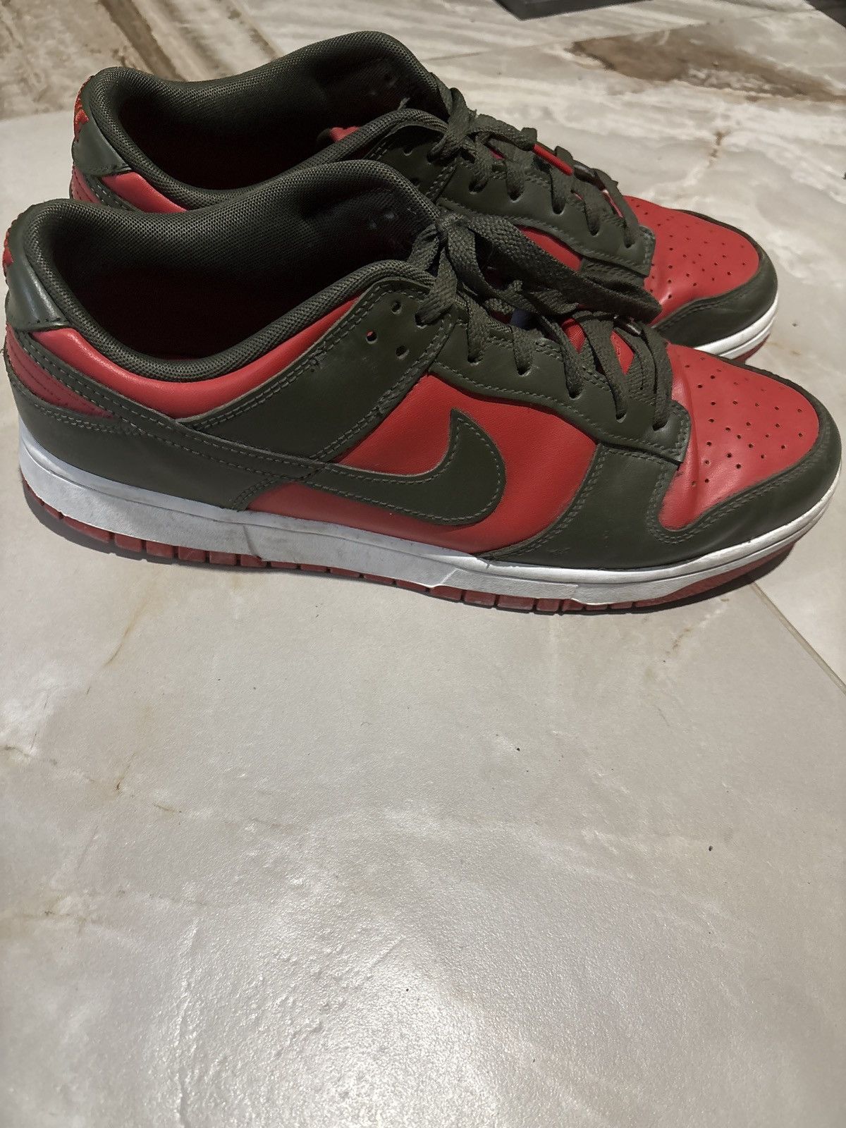 Nike Nike dunk low varsity red Size US 12 / EU 45 - 6 Thumbnail