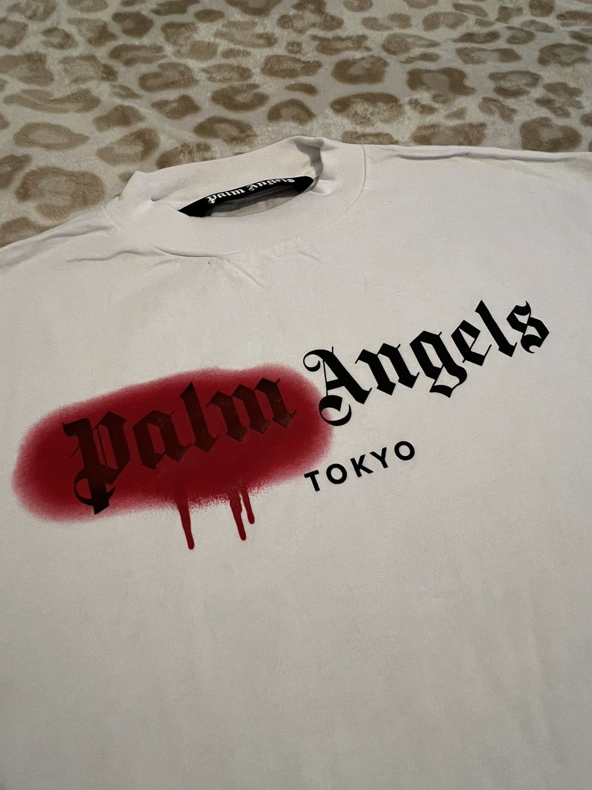 Palm Angels Palm Angels Tokyo Sprayed Logo T-shirt Size Small NEW Size US S / EU 44-46 / 1 - 3 Thumbnail