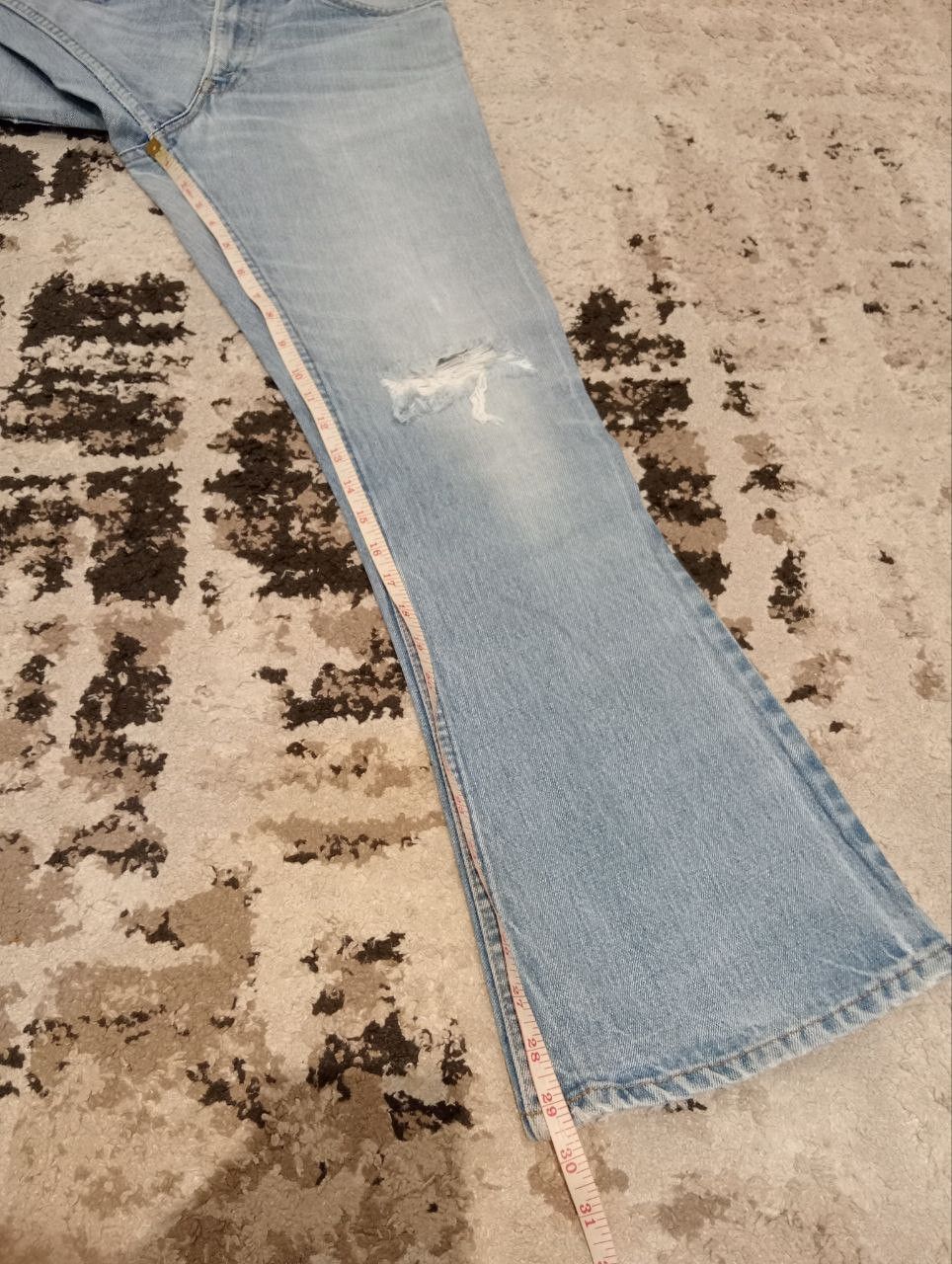 Levi's Vintage Clothing True Vintage Levis Orange Tab Bootcut Jeans Size US 31 - 16 Thumbnail