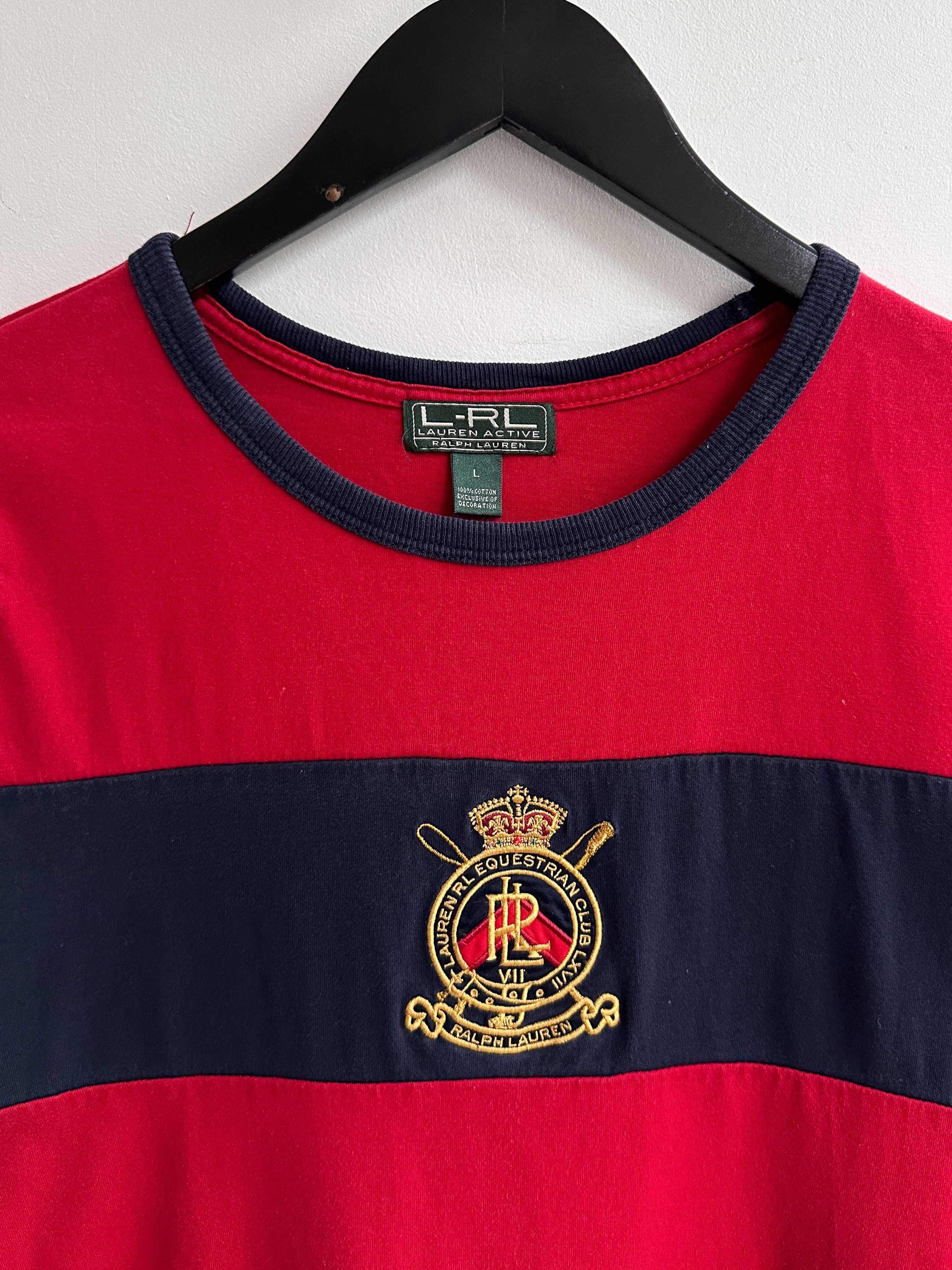 Ralph Lauren × Vintage Ralph Lauren Active Longsleeve Tee Shirt Size L / US 10 / IT 46 - 3 Thumbnail