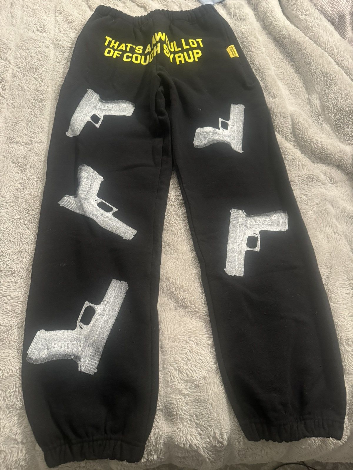 Awful Lot of Cough Syrup ALOCS GLOCKS Sweat Pants Size medium Size US 30 / EU 46 - 1 Thumbnail