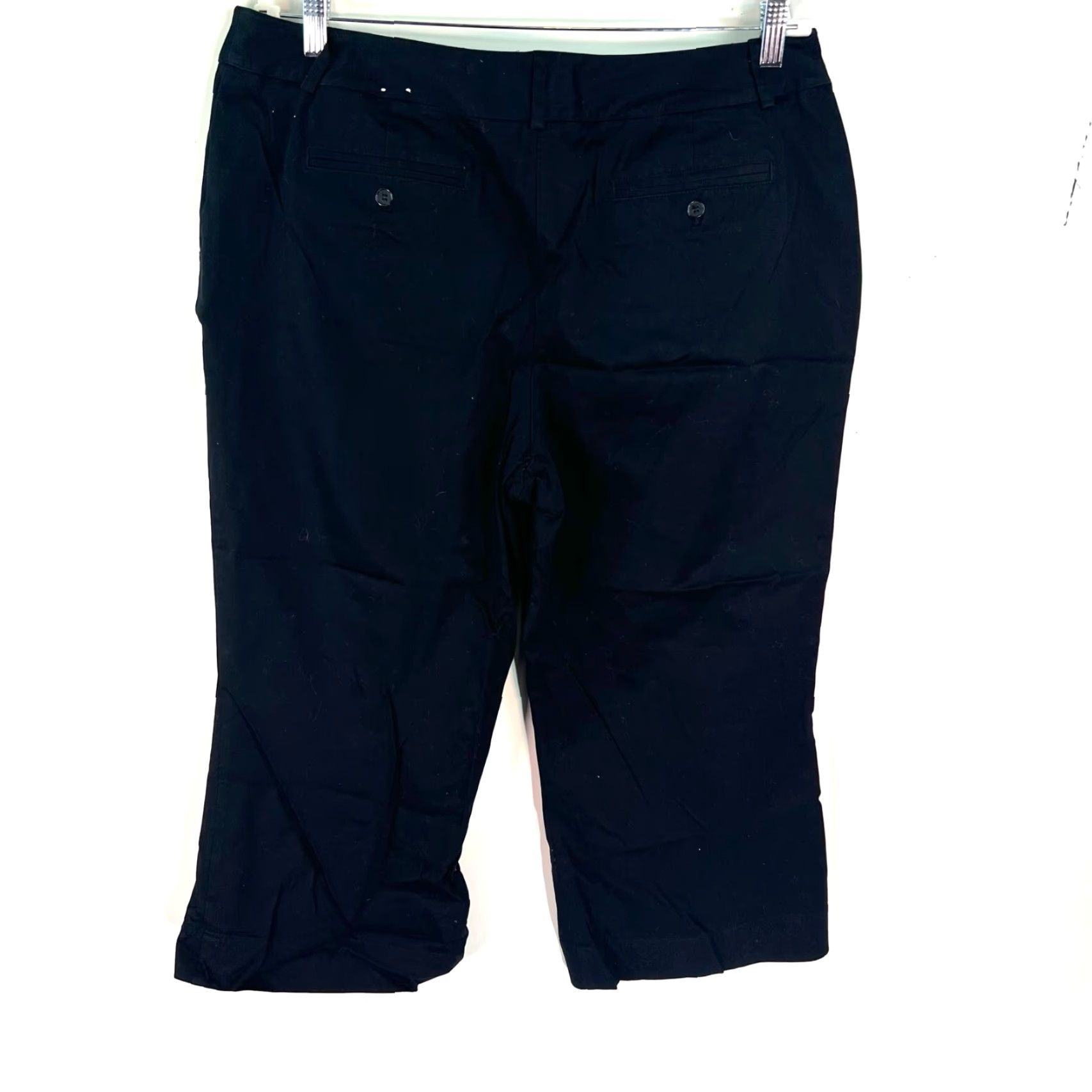 Worthington Worthington Stretch Capris Pants Size 18 Black Womens Size 40" / US 18 - 6 Thumbnail