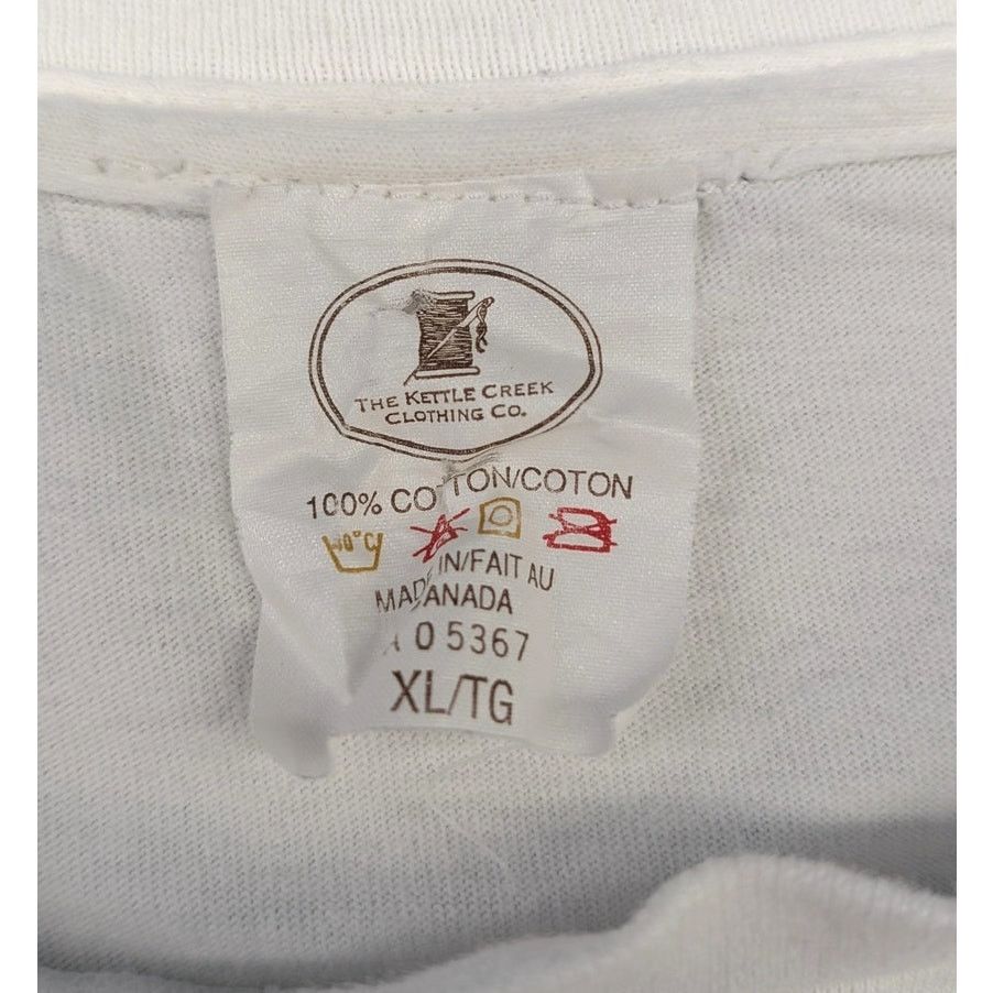 Columbia × Vintage Vintage Kettle Creek Clothing Company Weather Vane t-shirt Size US XL / EU 56 / 4 - 3 Thumbnail