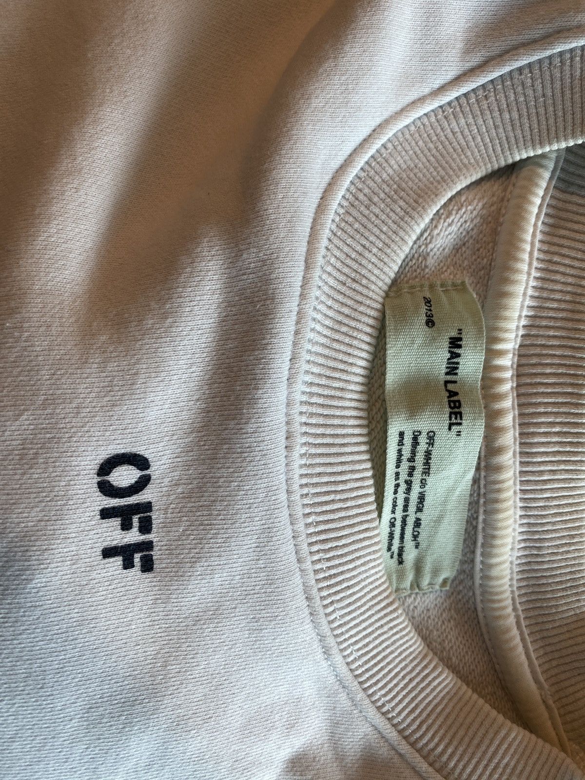 Other Off White Long Sleeve TShirt Size US XS / EU 42 / 0 - 4 Thumbnail