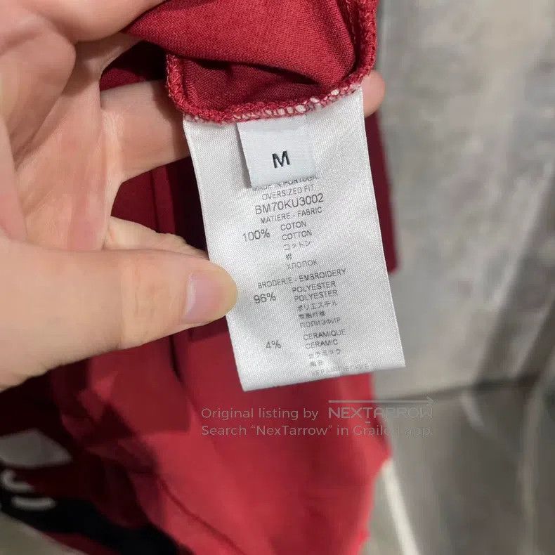 Givenchy Givenchy Black and red embroidered logo short-sleeve Size US M / EU 48-50 / 2 - 6 Thumbnail
