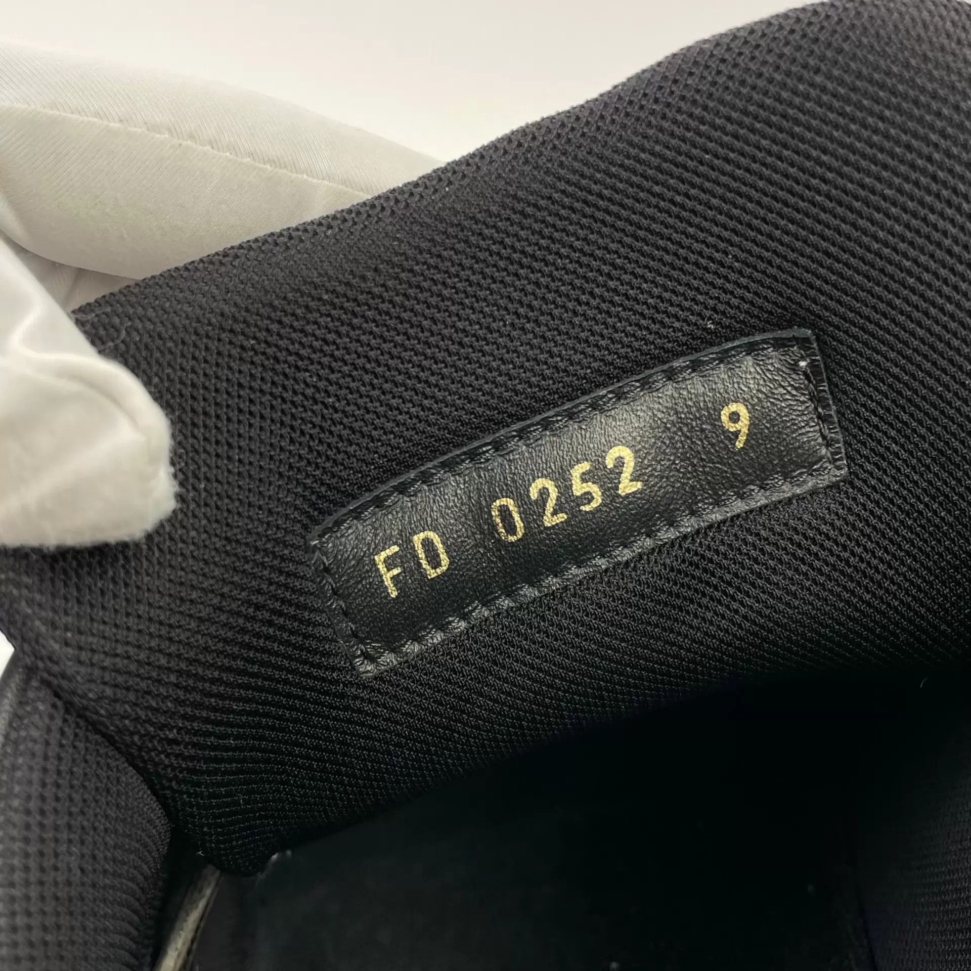 Louis Vuitton LV Trainer Black Leather UK9 Size US 10 / EU 43 - 6 Thumbnail