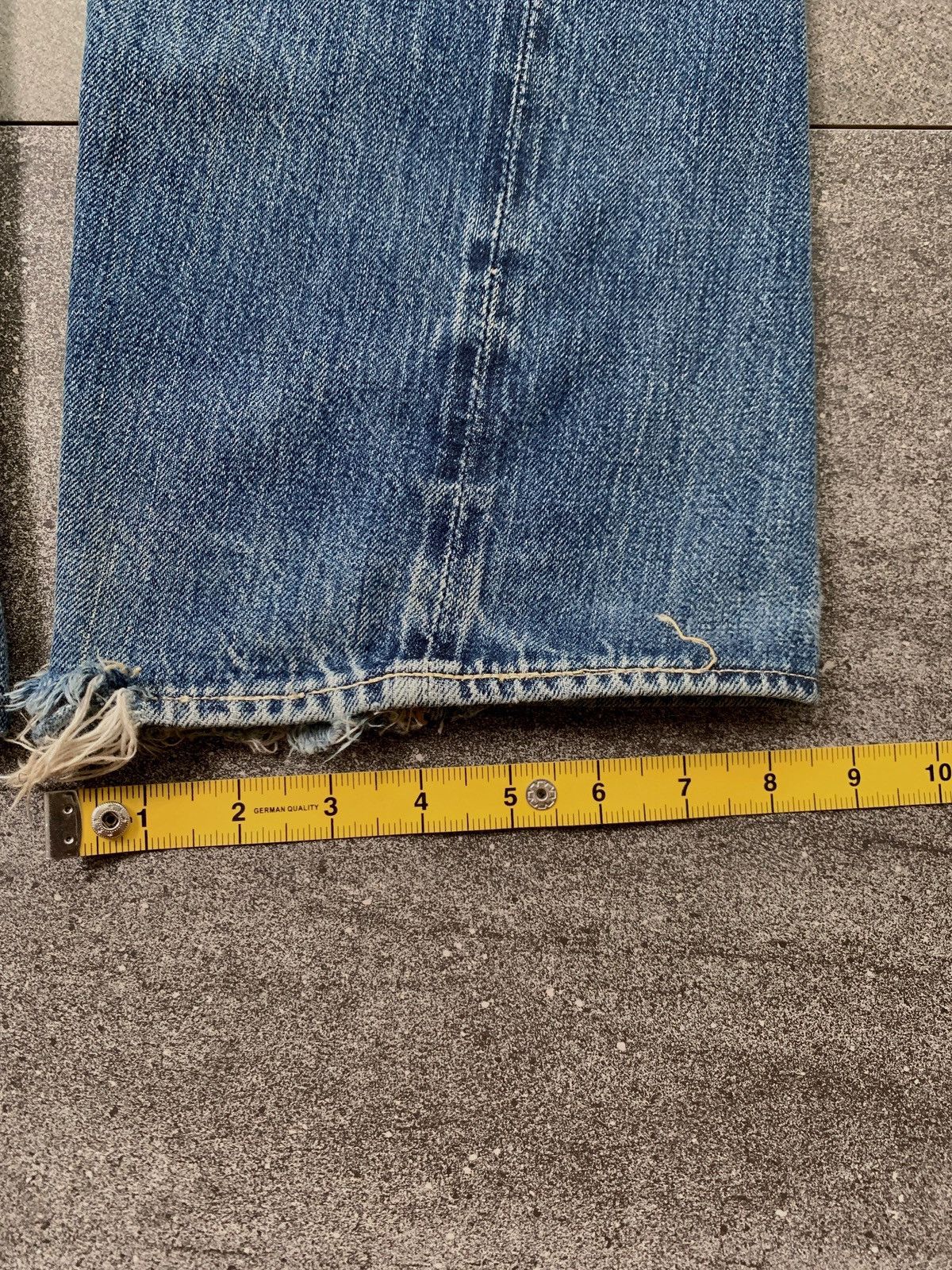 The Real McCoy's FREE TAX! Joe McCoy Selvedge Denim Jeans Size US 32 / EU 48 - 17 Thumbnail
