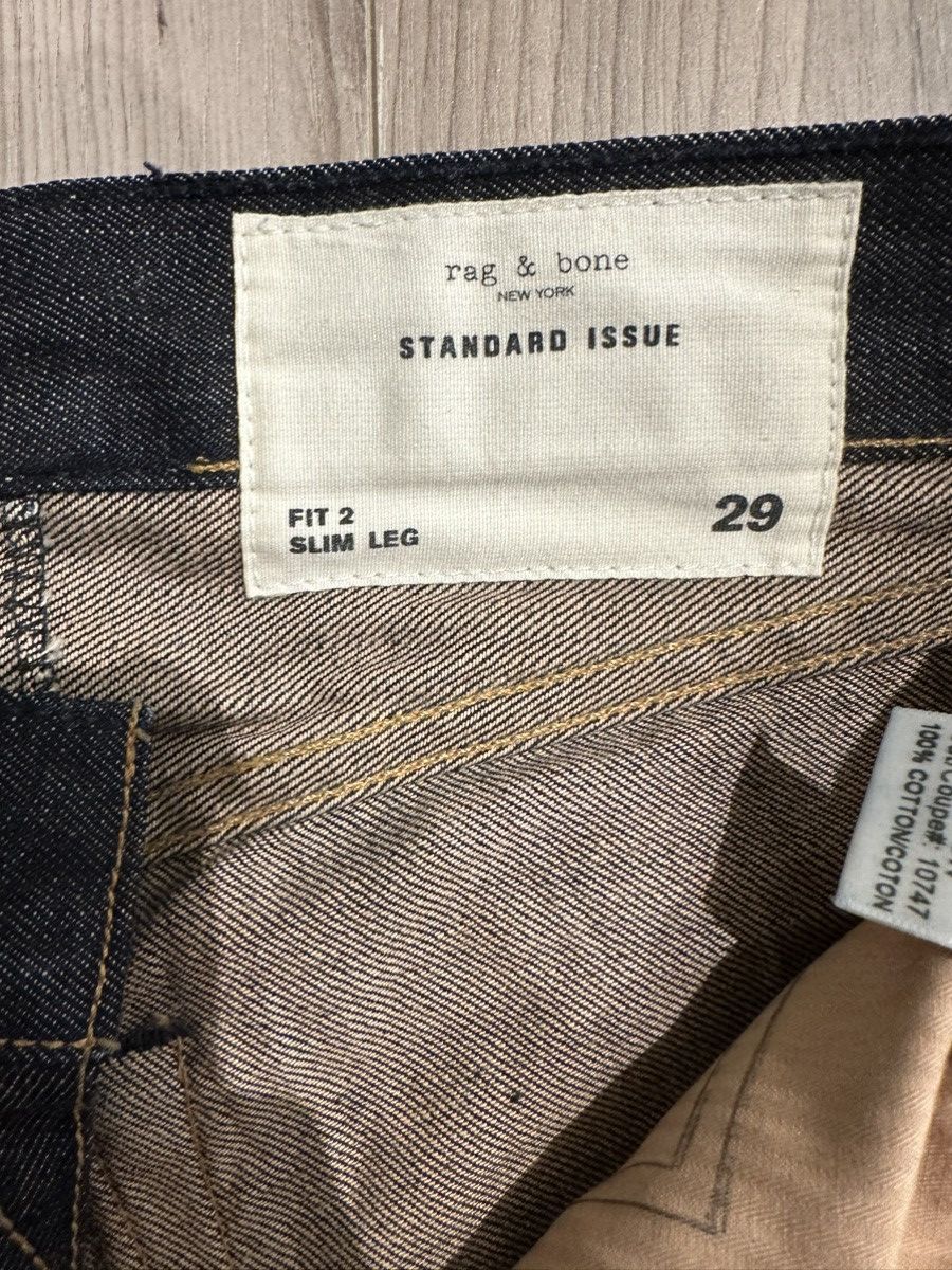 Rag & Bone Rag & Bone Indigo Selvedge Jeans Size US 29 - 2 Thumbnail