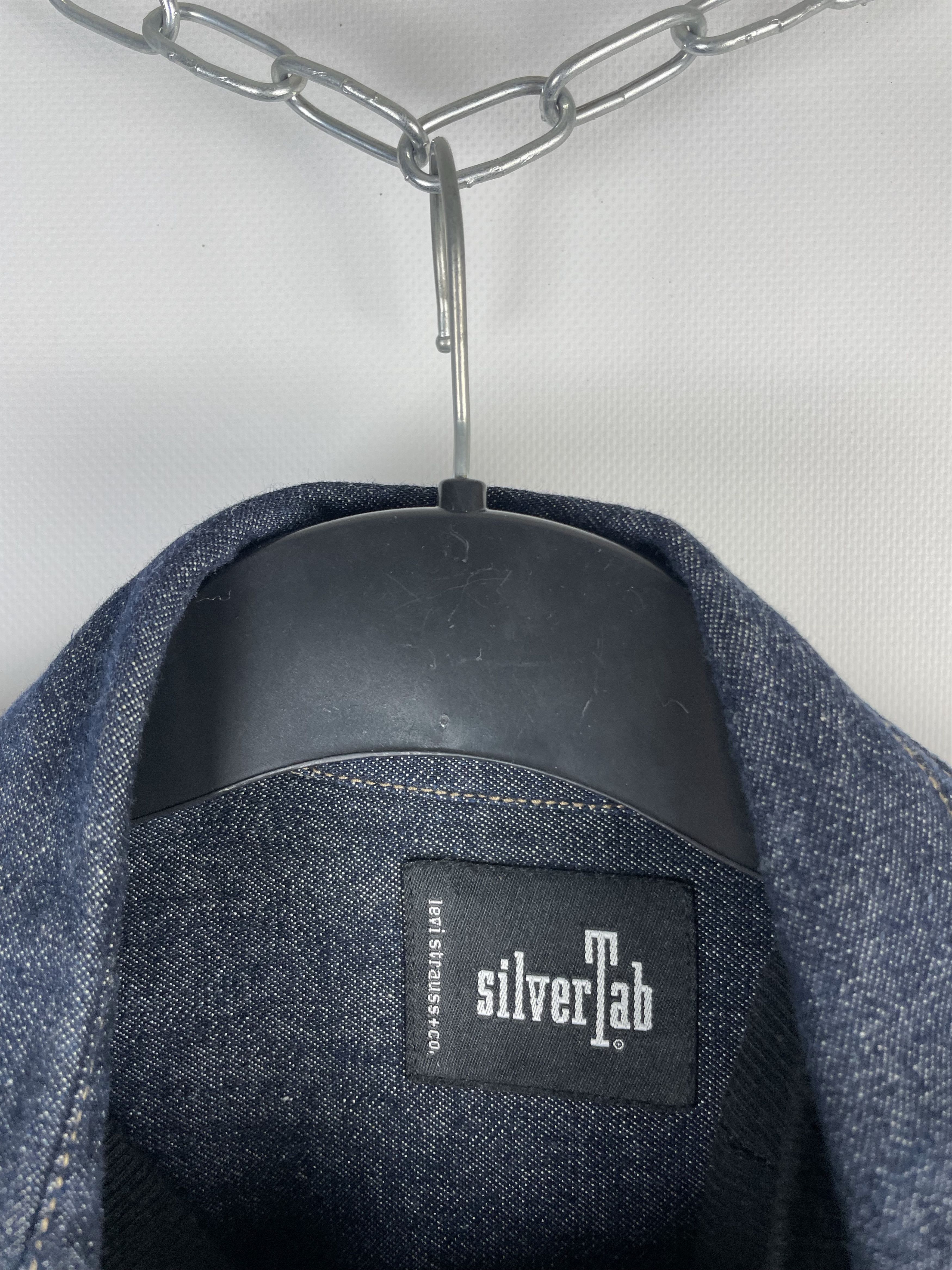 Levi's American Vintage Levi’s Silver Tab Denim Overshirt Y2K Size US M / EU 48-50 / 2 - 5 Thumbnail