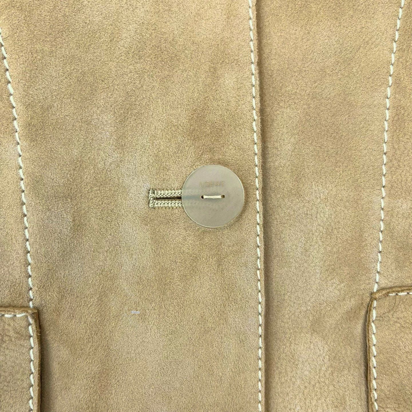 Loewe Loewe Camel Lambskin Suede Jacket Size US S / EU 44-46 / 1 - 5 Thumbnail