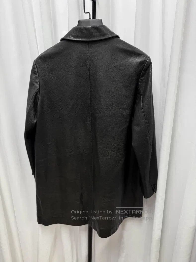 Yohji Yamamoto YOHJI YAMAMOTO Leather coat Size US M / EU 48-50 / 2 - 8 Thumbnail