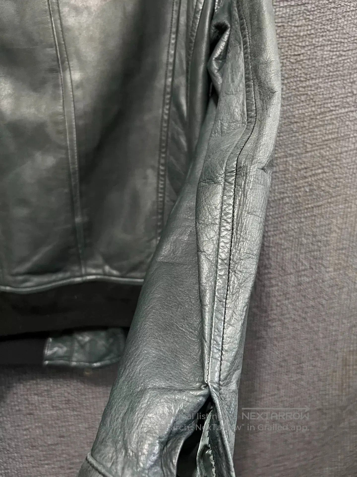 The Viridi-anne Viridi Anne Pioneer Leather Jacket. Size US S / EU 44-46 / 1 - 3 Thumbnail
