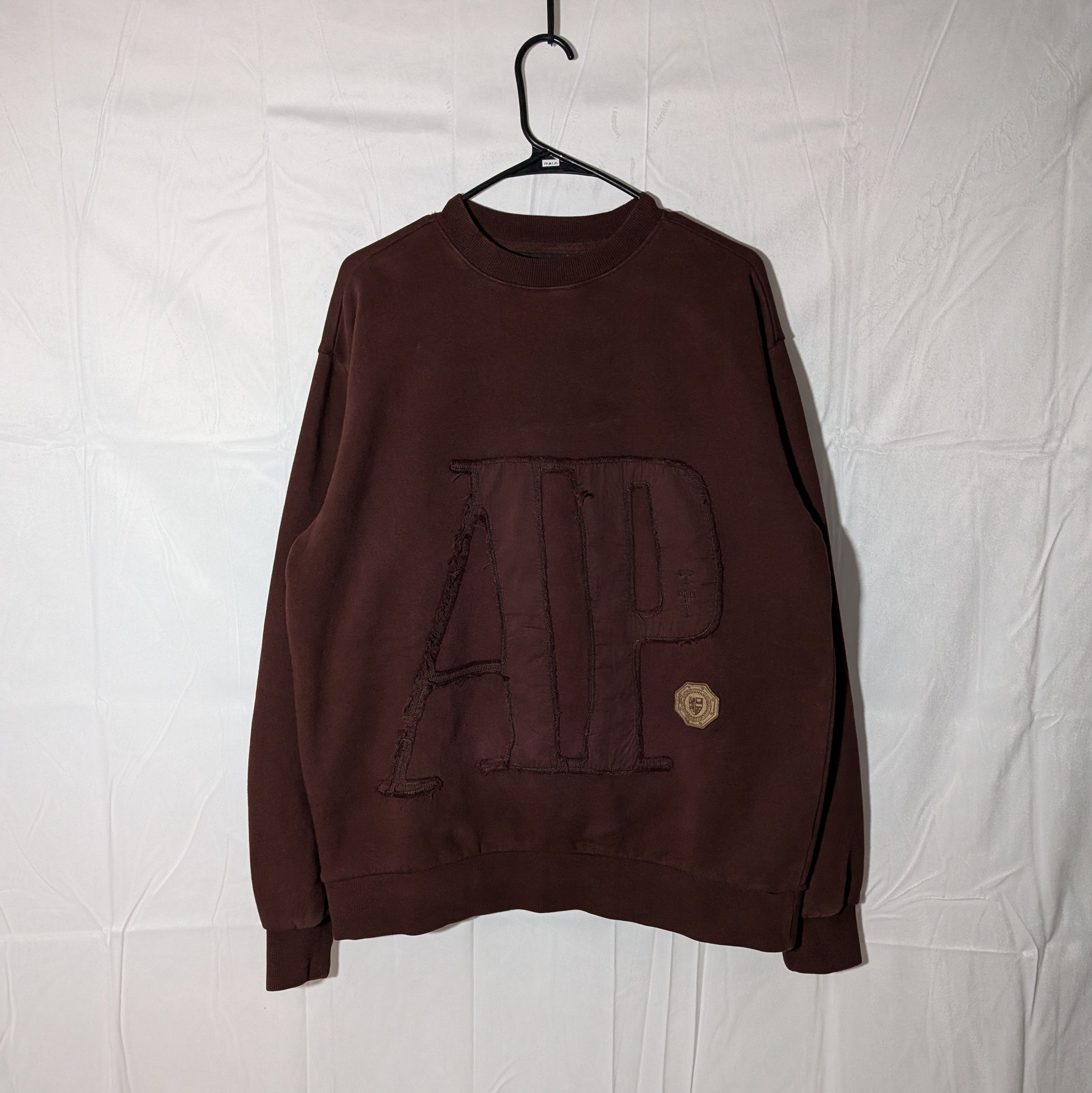トップス Cactus Jack x AP Logo Crewneck Ii \"Brown Cactus Jack x AP Logo Crewneck Ii /