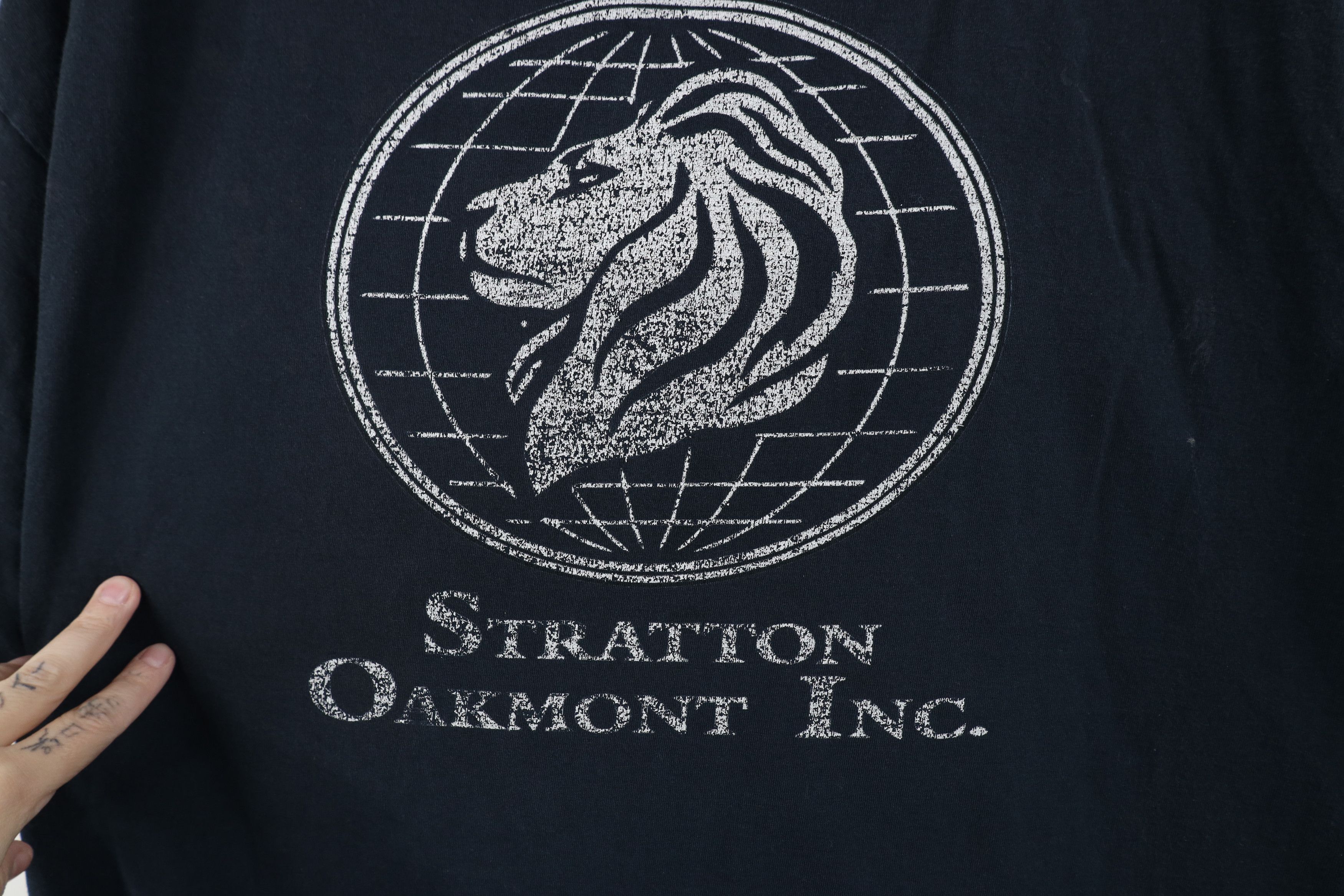Vintage Vintage Wall Street Stratton Oakmont Inc T-Shirt Black Size US XXL / EU 58 / 5 - 4 Thumbnail