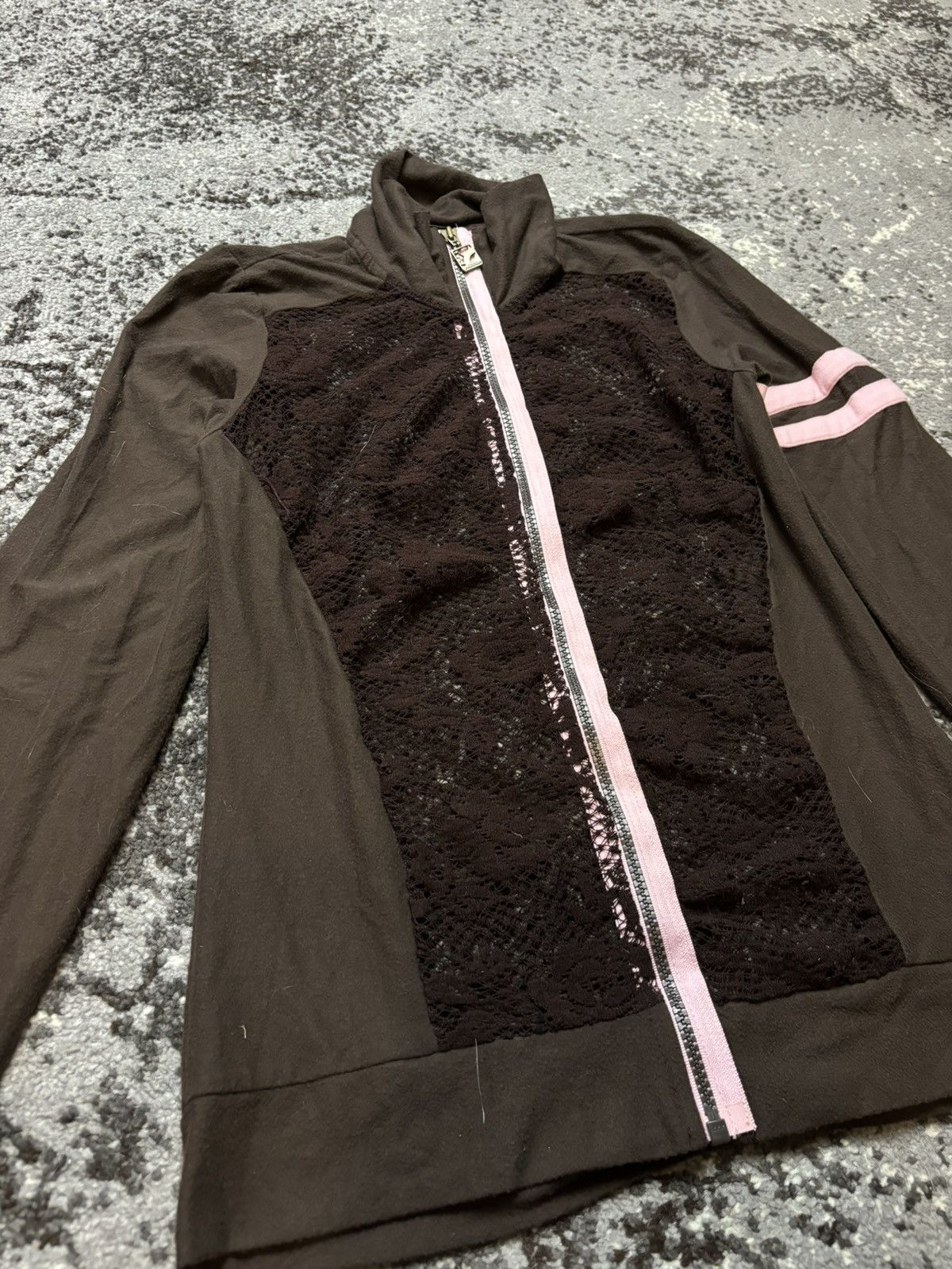 GSUS Sindustries × Japanese Brand Vintage GSUS Sindustries y2k grid zip up hoodie Size M / US 6-8 / IT 42-44 - 2 Thumbnail