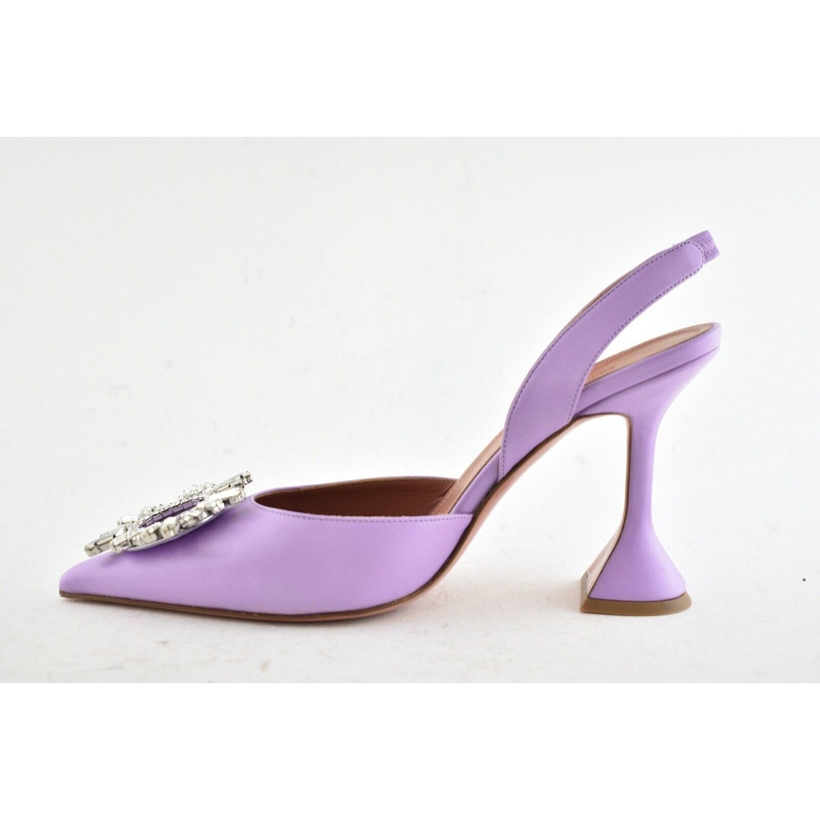 Amina Muaddi Begum Sling Slingback Unicorn Sandal Heel Pump 36 Size US 6 / IT 36 - 6 Thumbnail