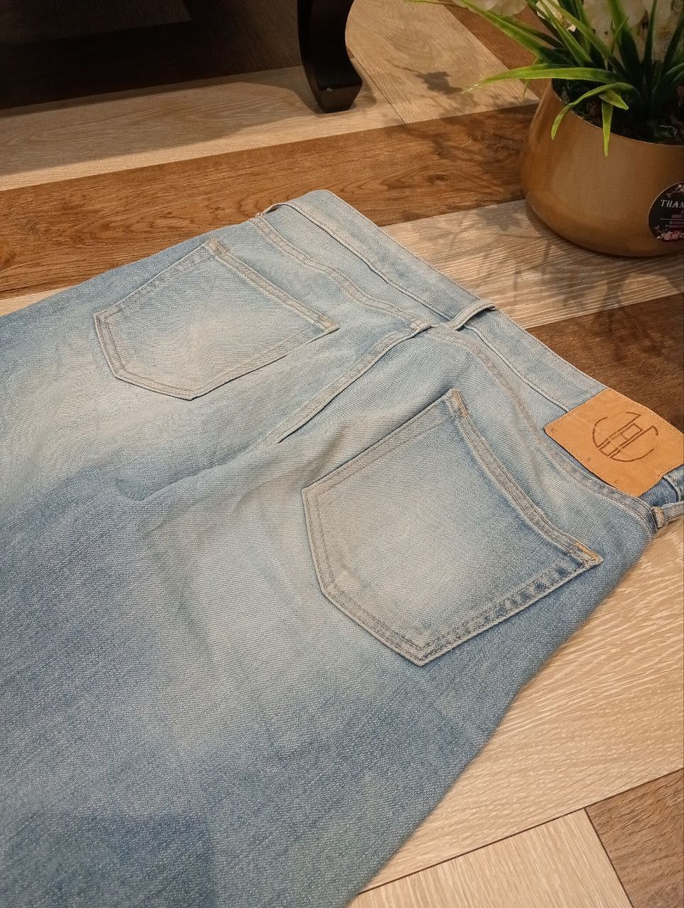 Japan Blue JAPAN BLUE LOT JB2301 LA BREA LIGHT BLUE DENIM JEANS Size US 29 - 15 Thumbnail