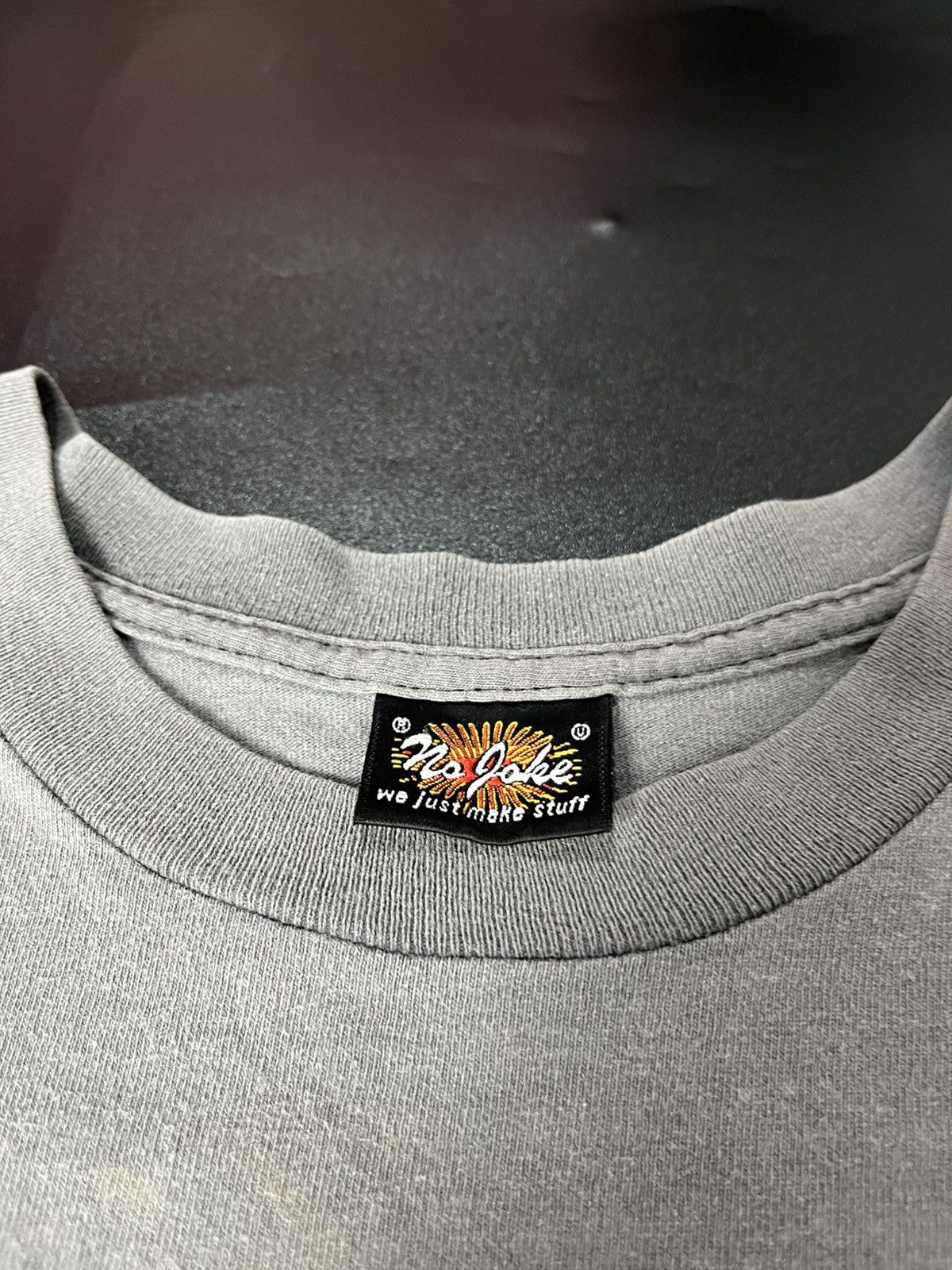Thrasher × Vintage No Joke Skateboards Hate Love Faded Size US M / EU 48-50 / 2 - 6 Thumbnail