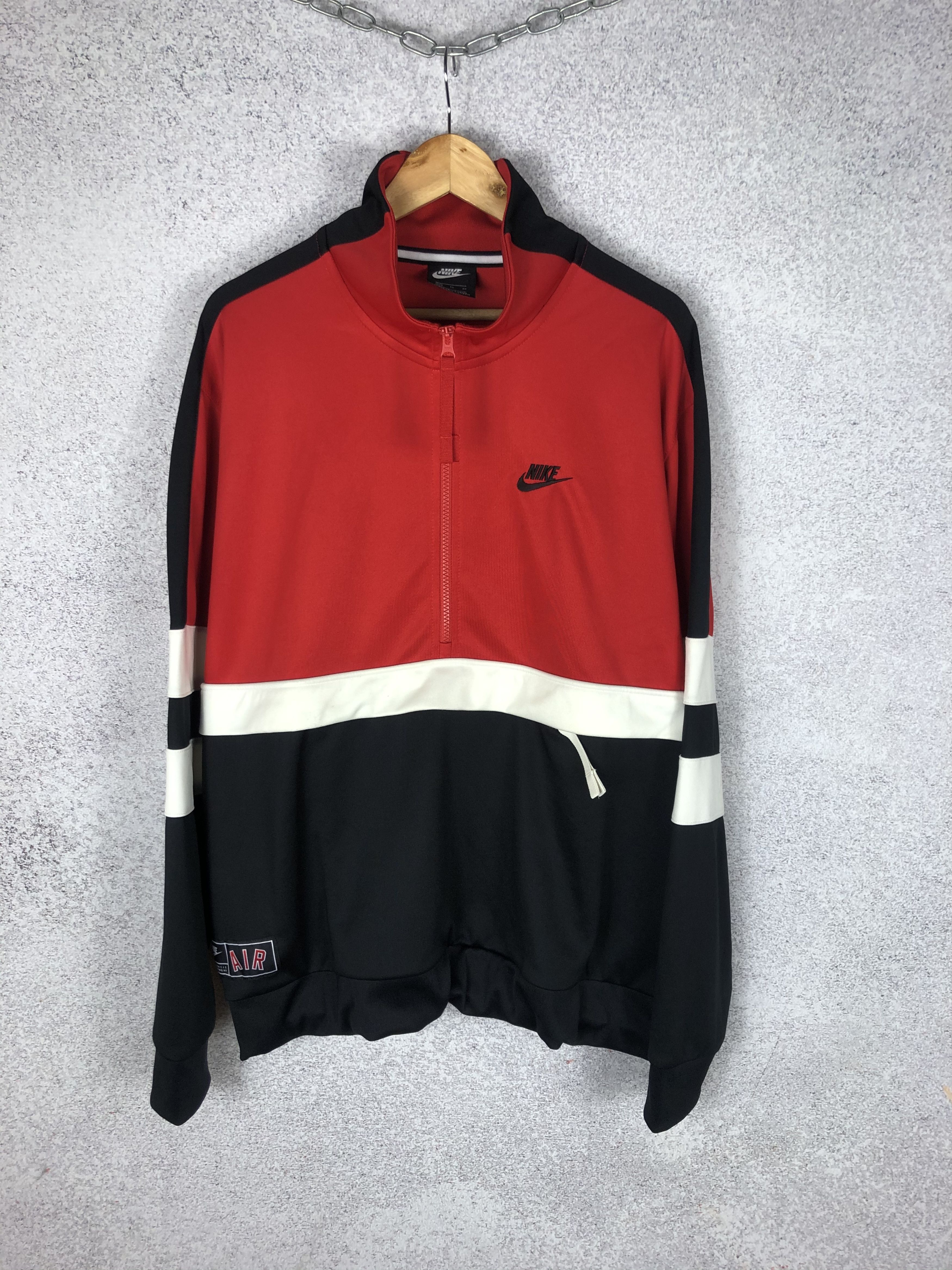 Vintage Vintage Nike Small Swoosh Zip Sweatshirt Size US XL / EU 56 / 4 - 1 Thumbnail