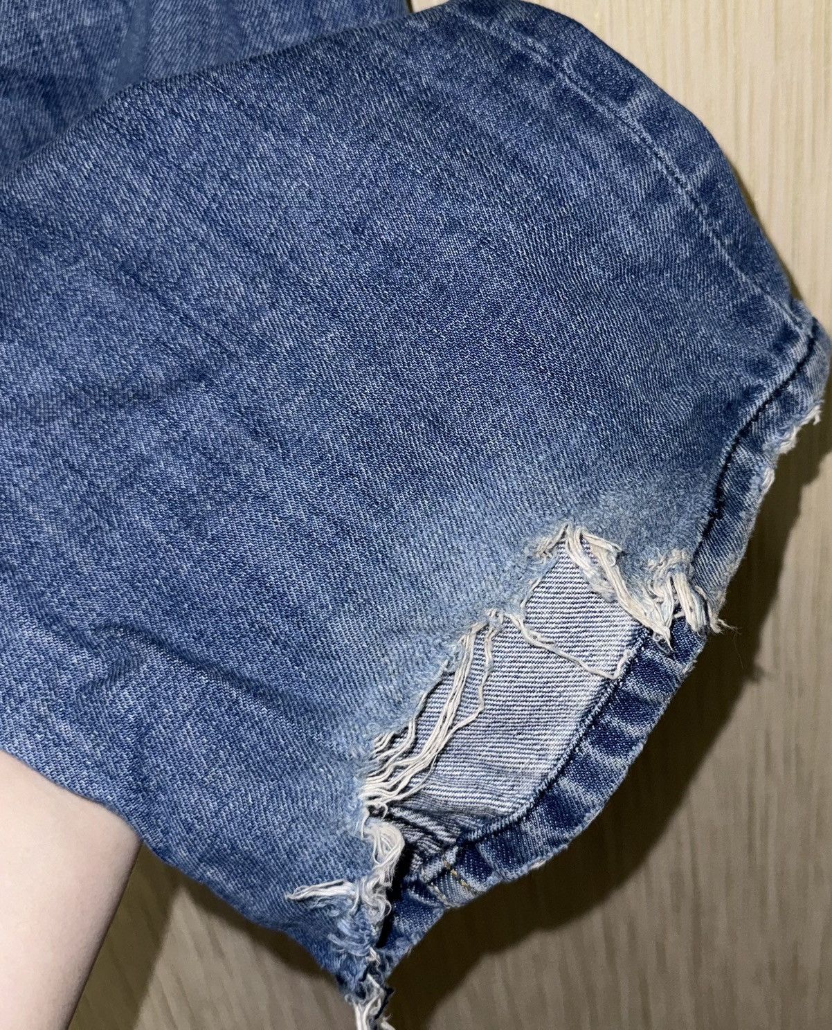 Diesel × Vintage Diesel vintage boot cut flare distressed denim pants Y2K Size US 31 - 6 Thumbnail