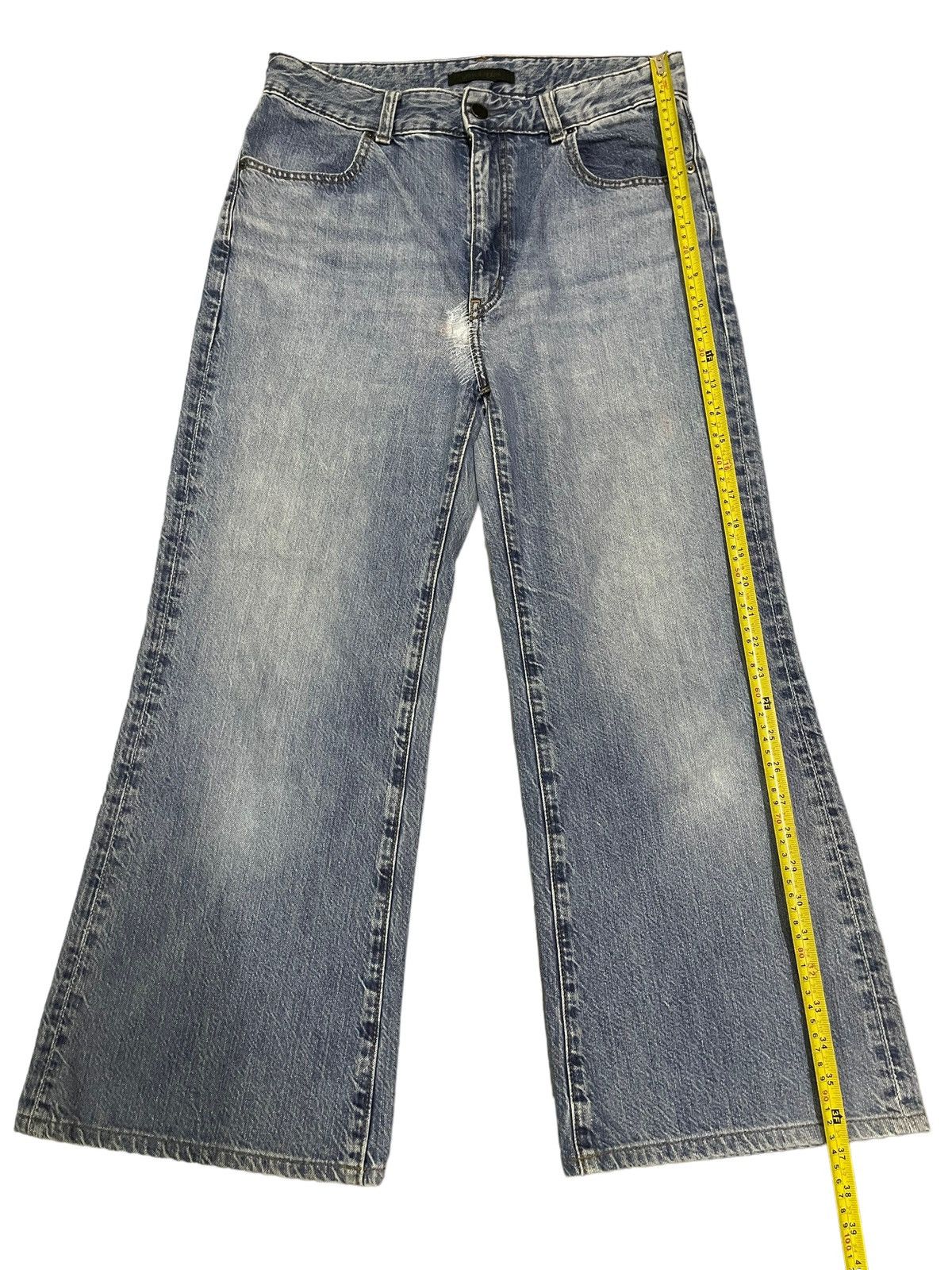 Uniqlo Vintage Japanese Uniqlo Blue Wash Baggy Style Jeans Size US 30 / EU 46 - 11 Thumbnail