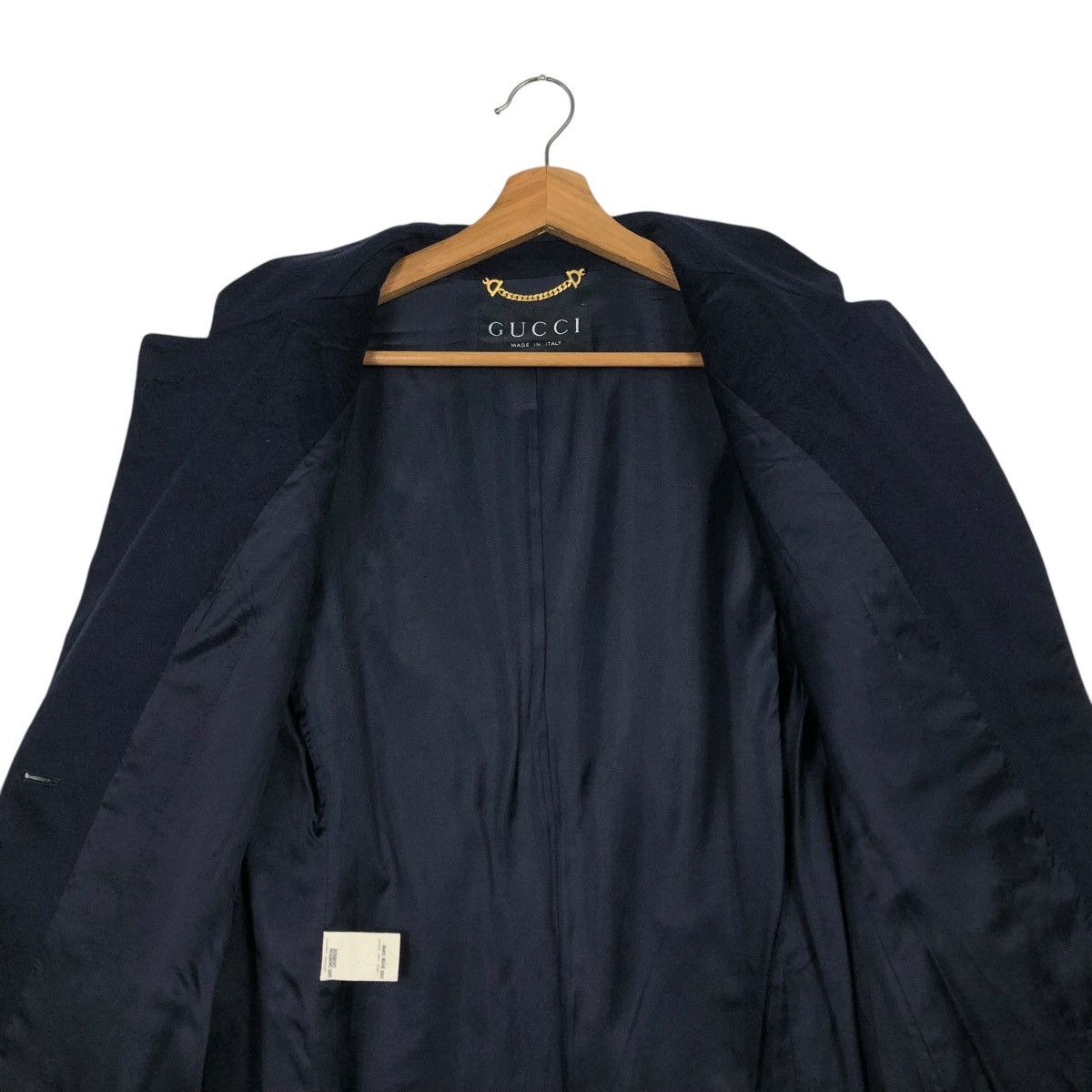Gucci 🔥RICH BLACK COATS GUCCI MADE IN ITALY Size S / US 4 / IT 40 - 16 Thumbnail