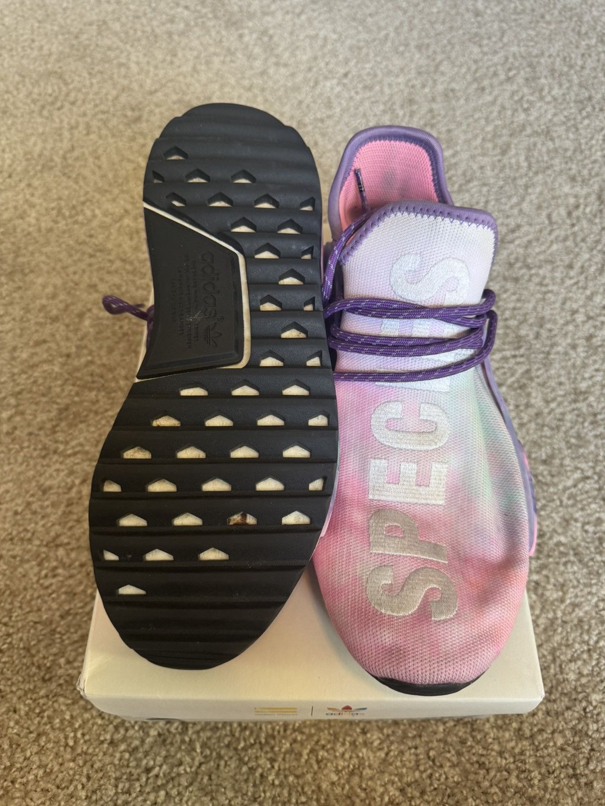 Adidas × Humanrace × Pharrell Pharrell x NMD Human Race Trail 'Holi Festival' Size US 10 / EU 43 - 3 Thumbnail