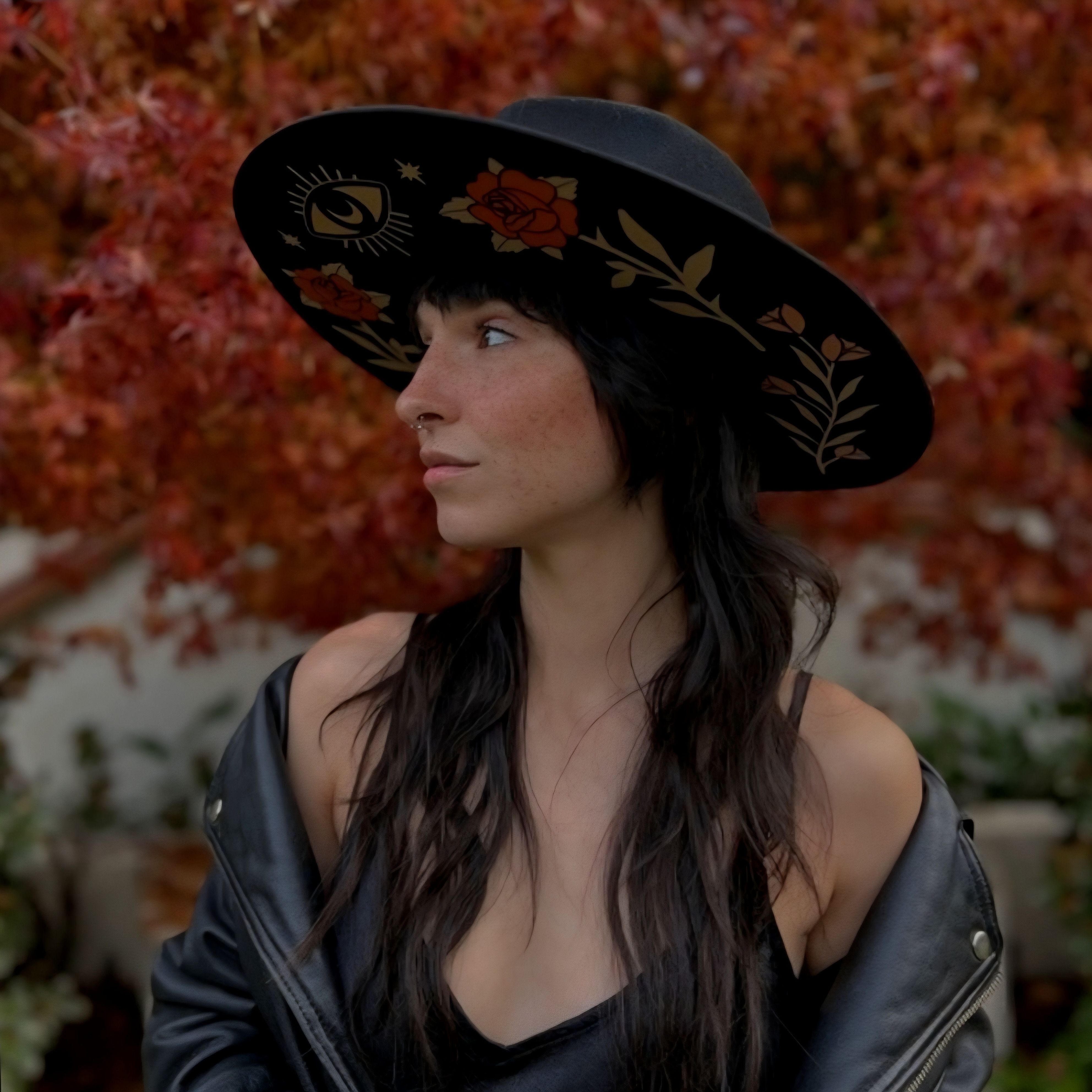 Other Wild as Heck Hats The Daphna Boho Western Handmade Wool Size ONE SIZE - 10 Thumbnail