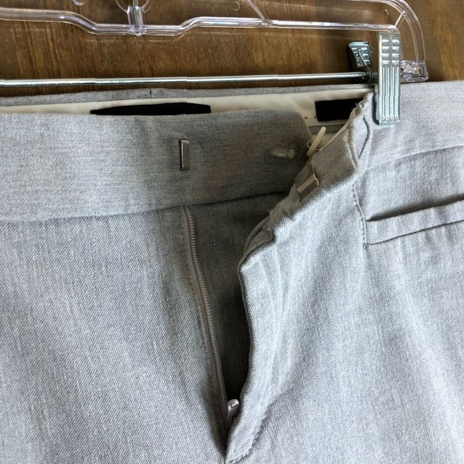 Banana Republic VINTAGE Banana Republic Pants Gray Light Mid Rise Sloan Stretch 8 Long Regular Women’s Pants? Size 24" / US 00 / IT 34 - 4 Thumbnail