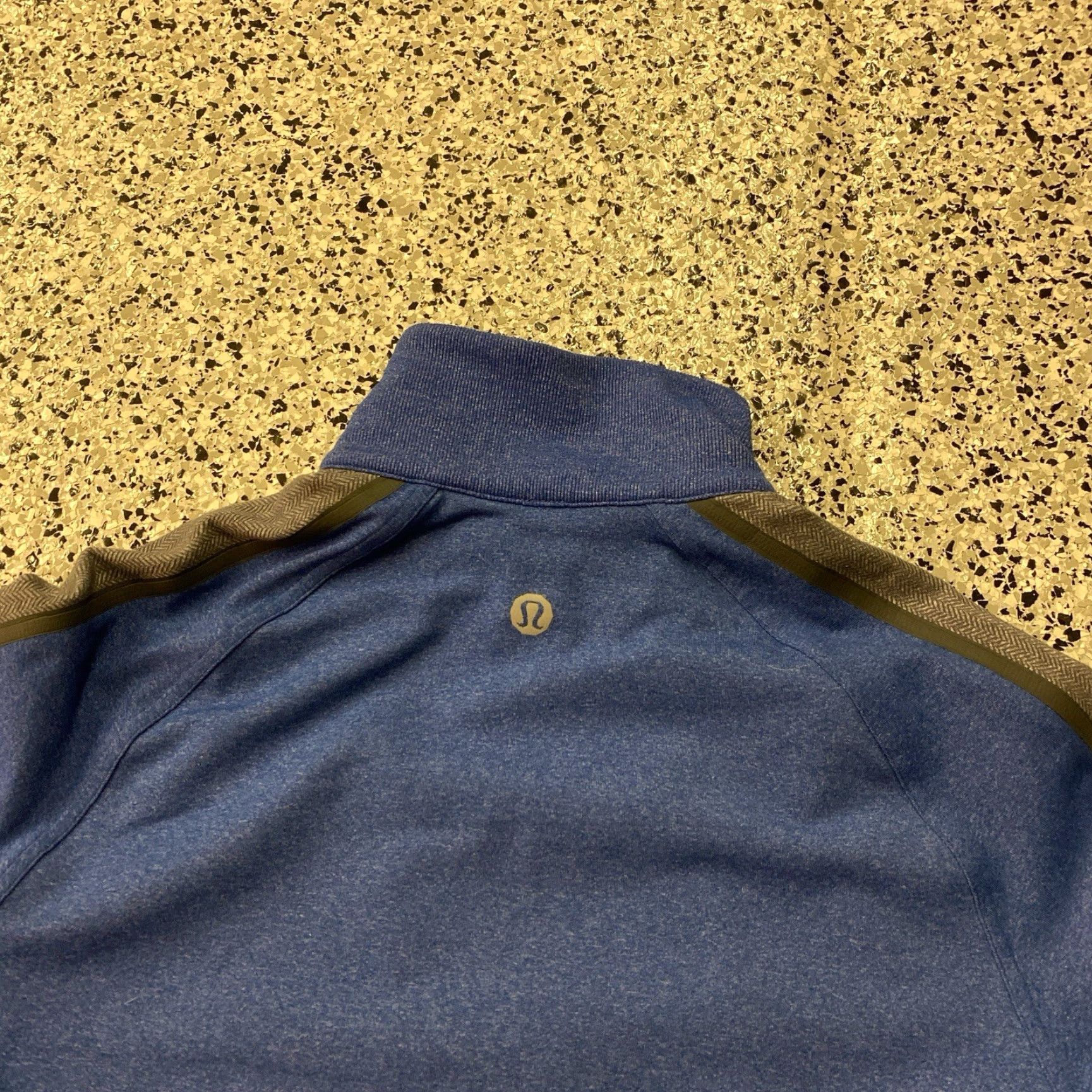 Lululemon Lululemon Mens Medium Blue Sweat Full Zip Up Sweatshirt Jacket Hoodie Knit Logo Zipper Size US M / EU 48-50 / 2 - 5 Thumbnail