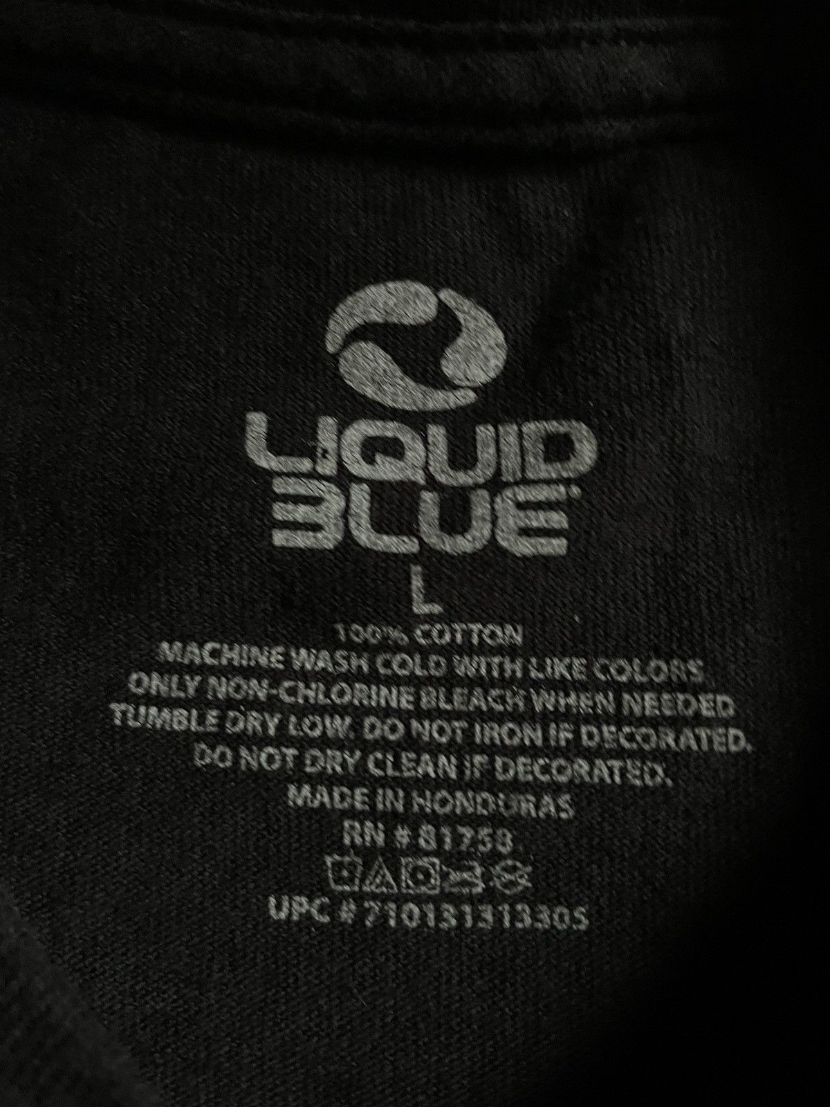 Liquid Blue × Pink Floyd × Vintage Vintage Pink Floyd Liquid Blue Tee “DARK SIDE OF THE MOON “ Size US L / EU 52-54 / 3 - 9 Thumbnail