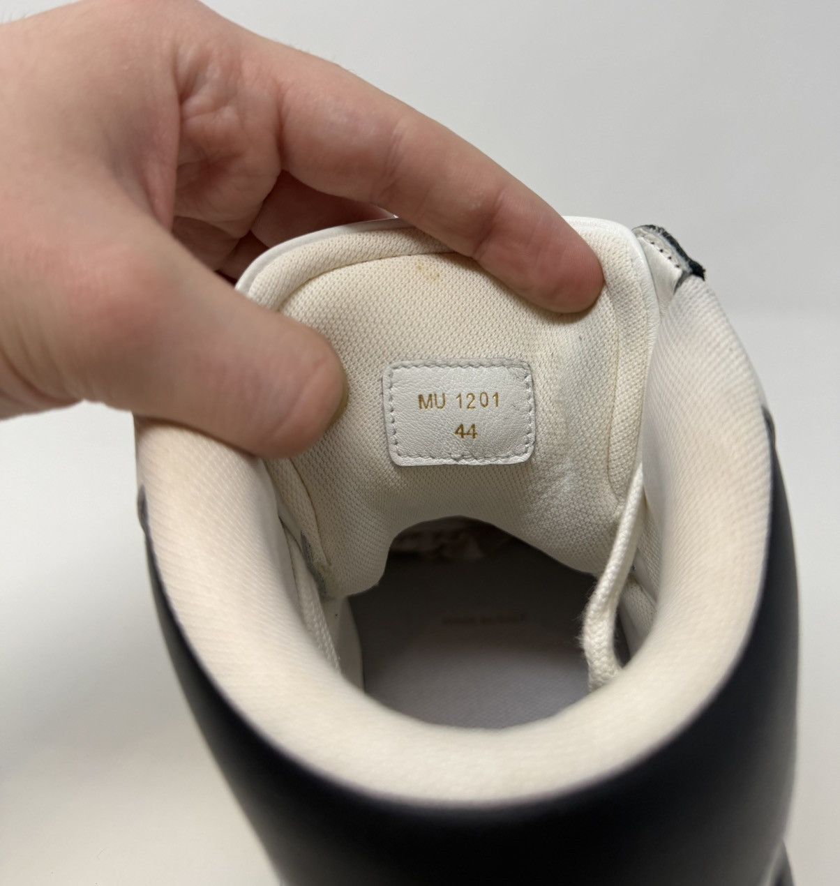 Celine Celine CT-01 Z Trainer High Top White/Black Size US 11 / EU 44 - 7 Thumbnail