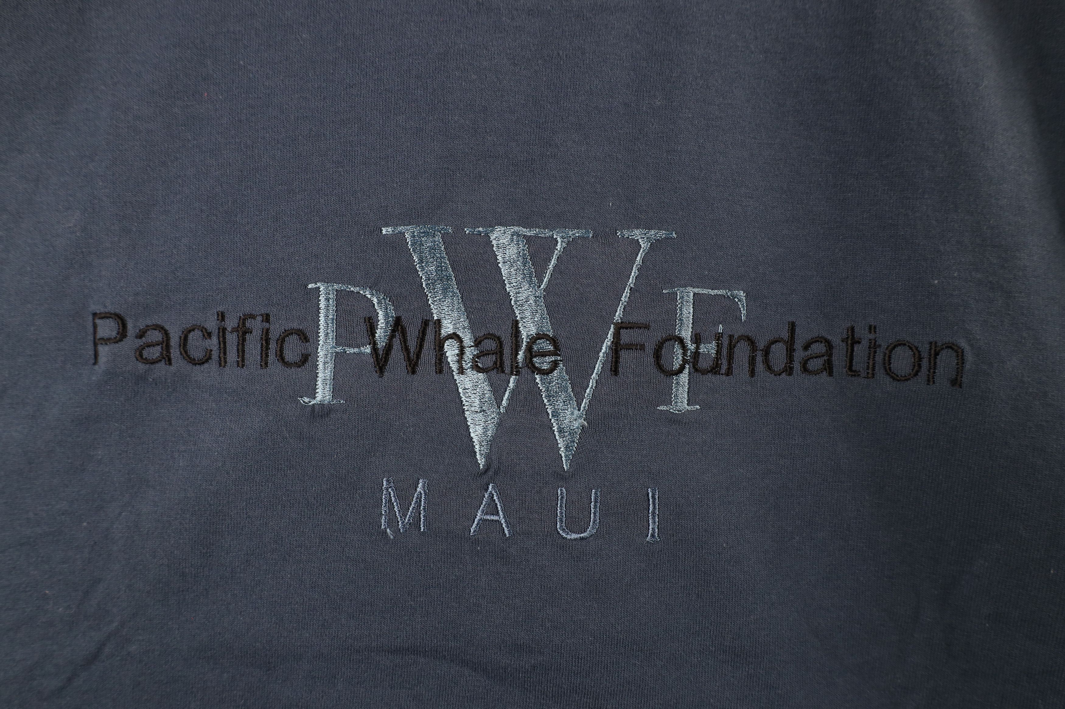 Vintage Vintage 90s Pacific Whale Foundation Maui Hawaii T-Shirt USA Size US L / EU 52-54 / 3 - 4 Thumbnail